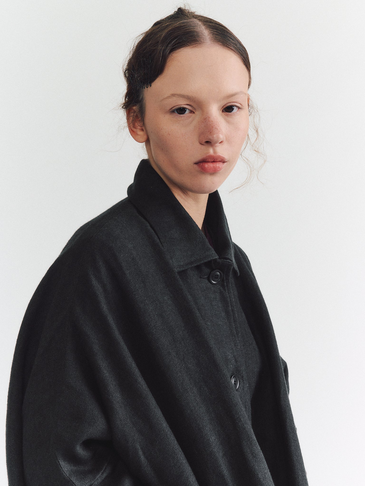 ATOMLESS COAT - BATAVIA - BLACK