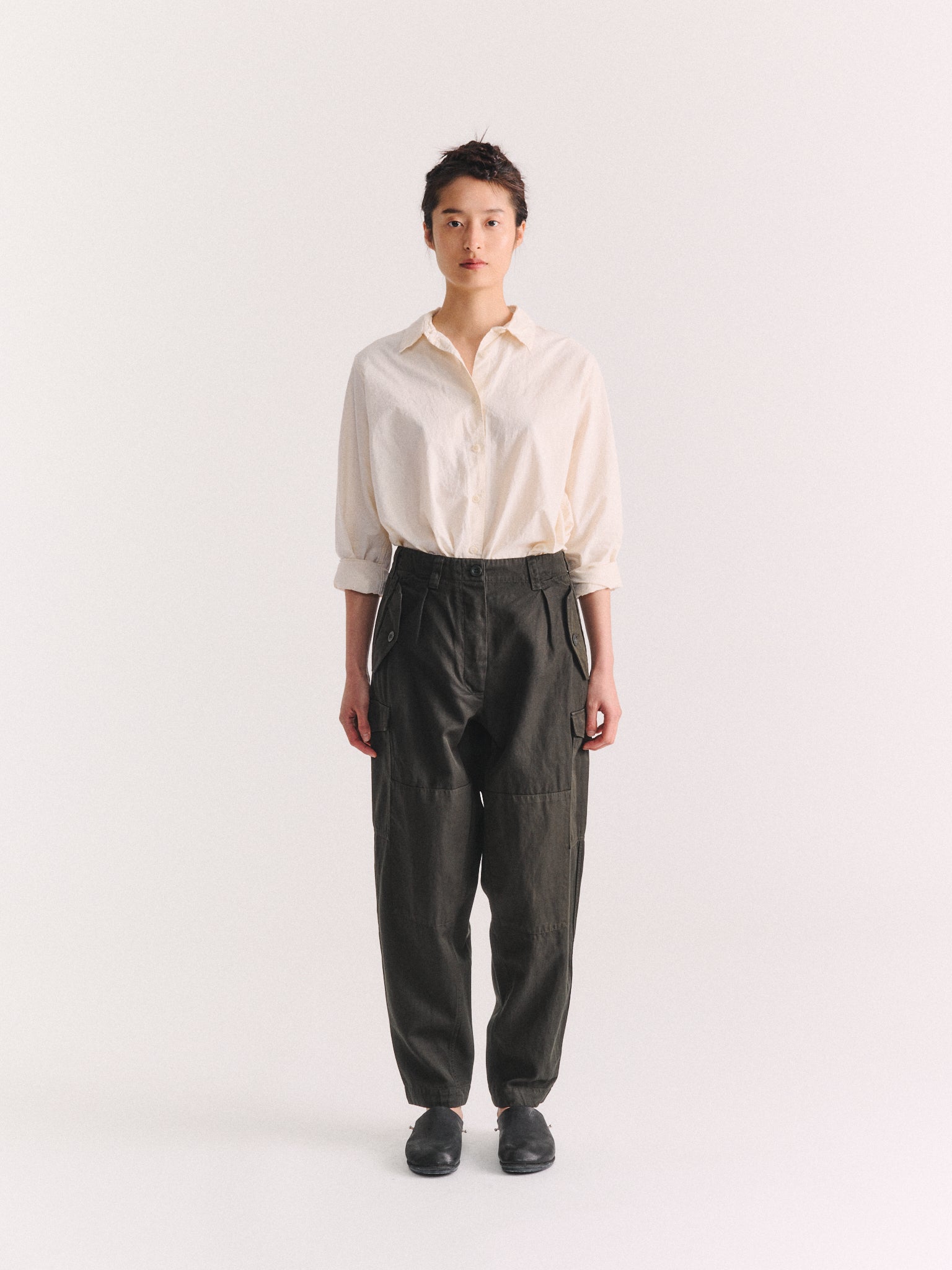 PANTALON MUPO - BIG 2/2 - KAKI FONCÉ