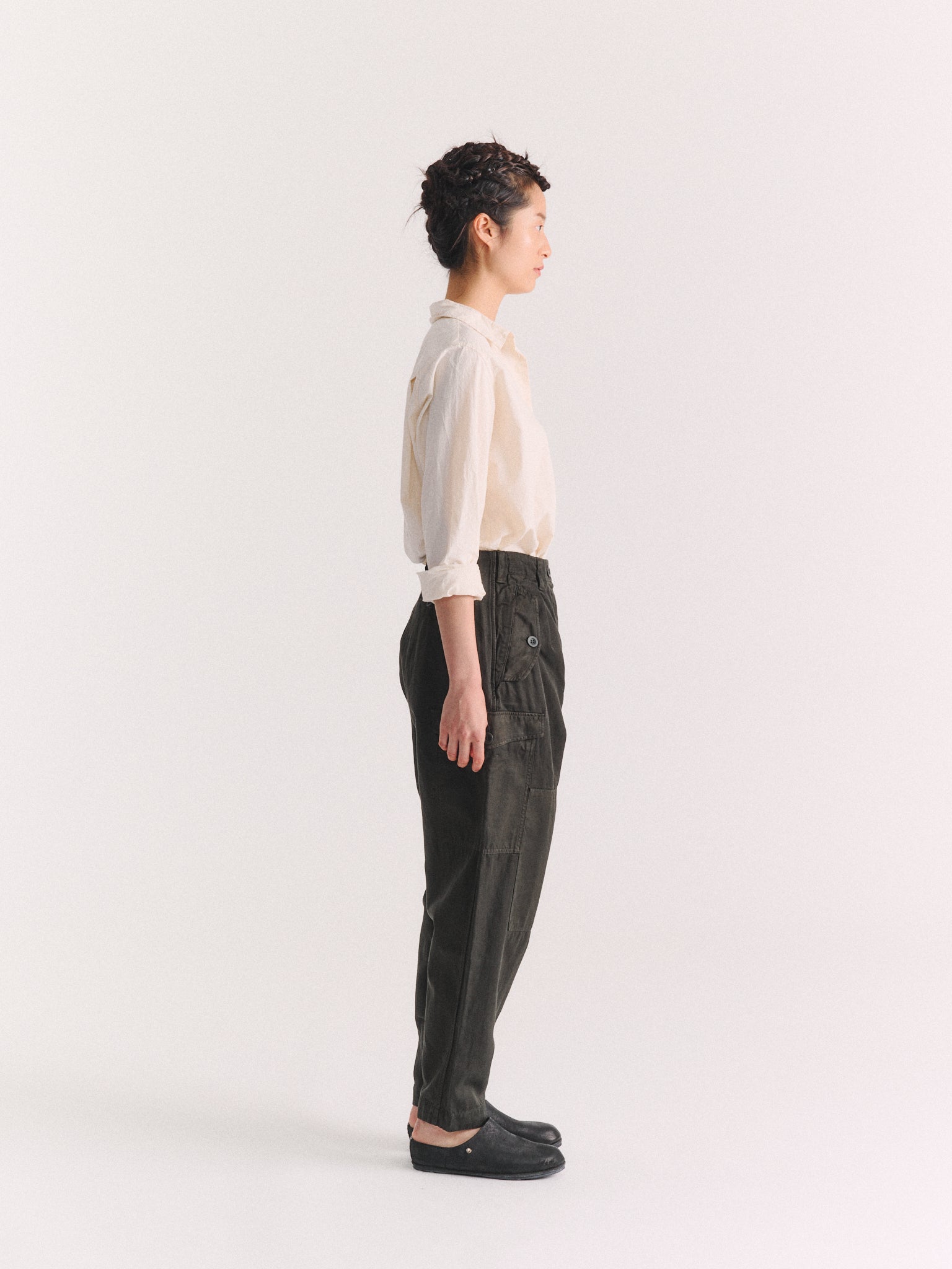 PANTALON MUPO - BIG 2/2 - KAKI FONCÉ