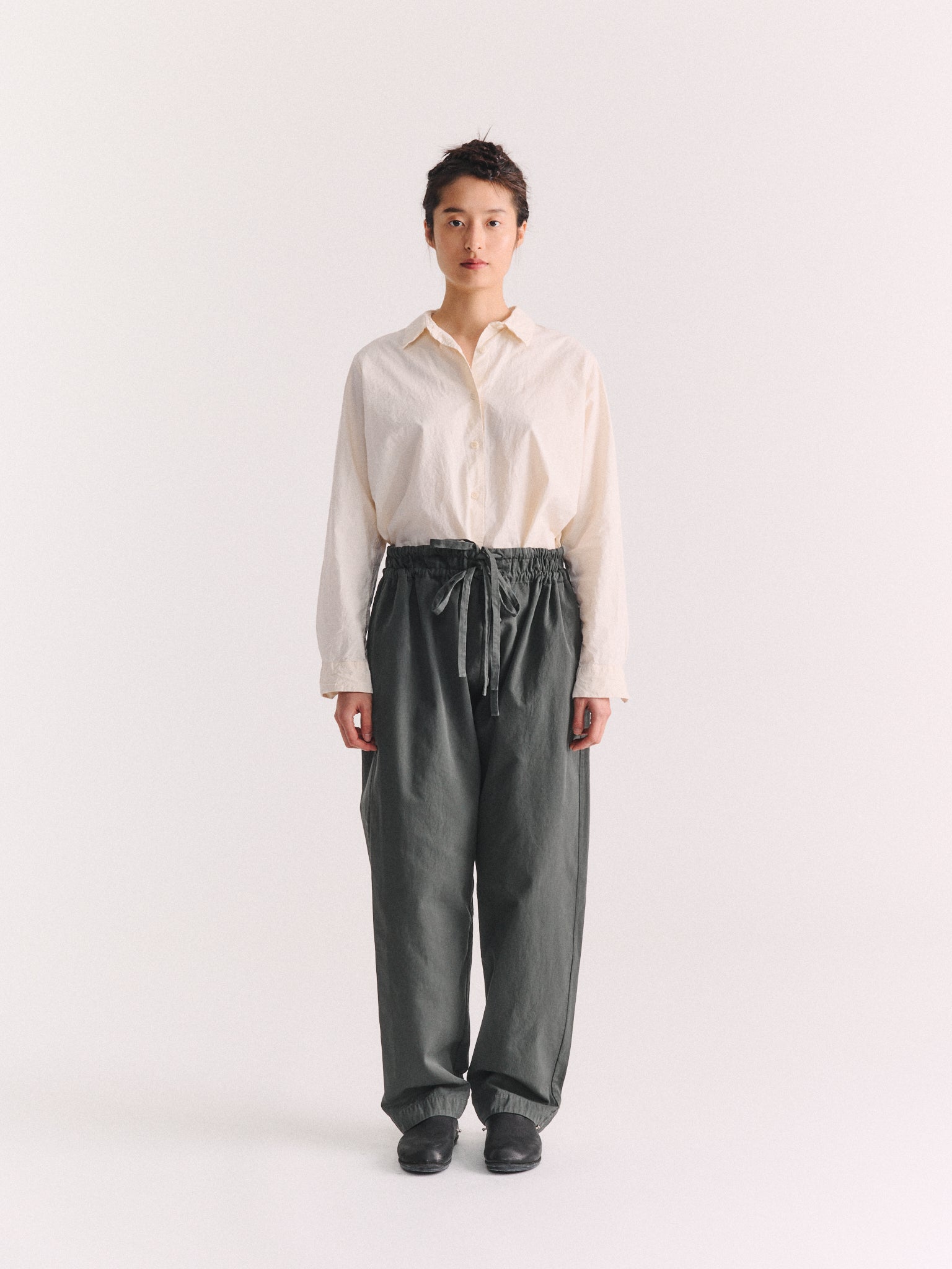 DENMARK PANT - DOUBLE COT - DARK KHAKI