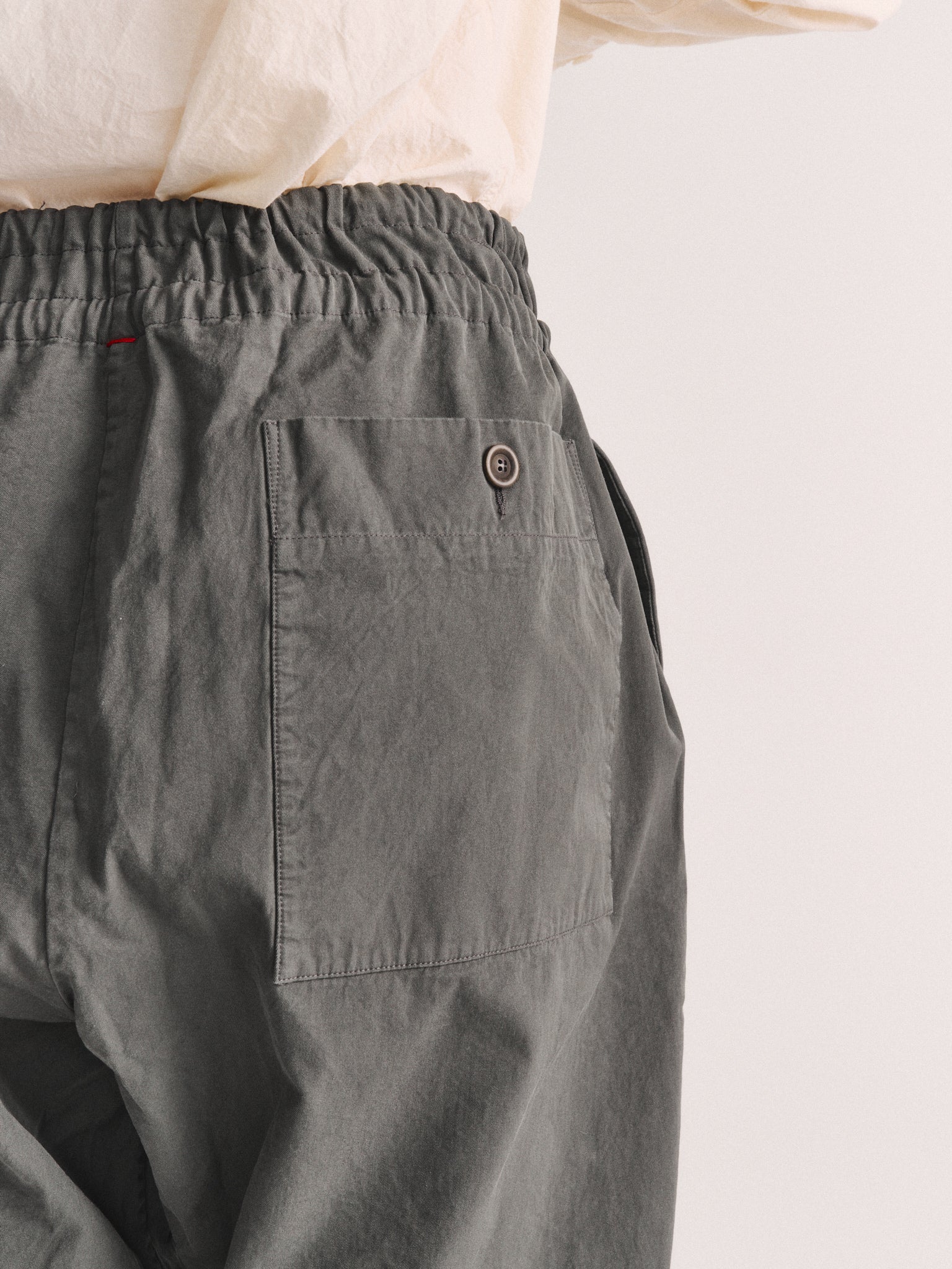 DENMARK PANT - DOUBLE COT - DARK KHAKI