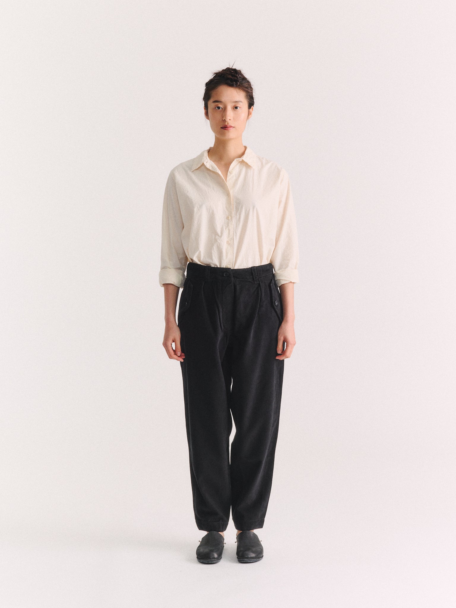 HIROSHI PANT - SOFTY - BLACK