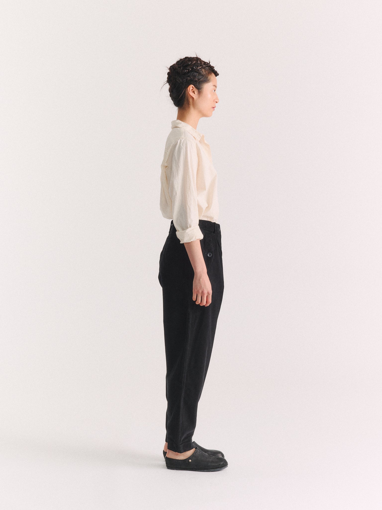 HIROSHI PANT - SOFTY - BLACK