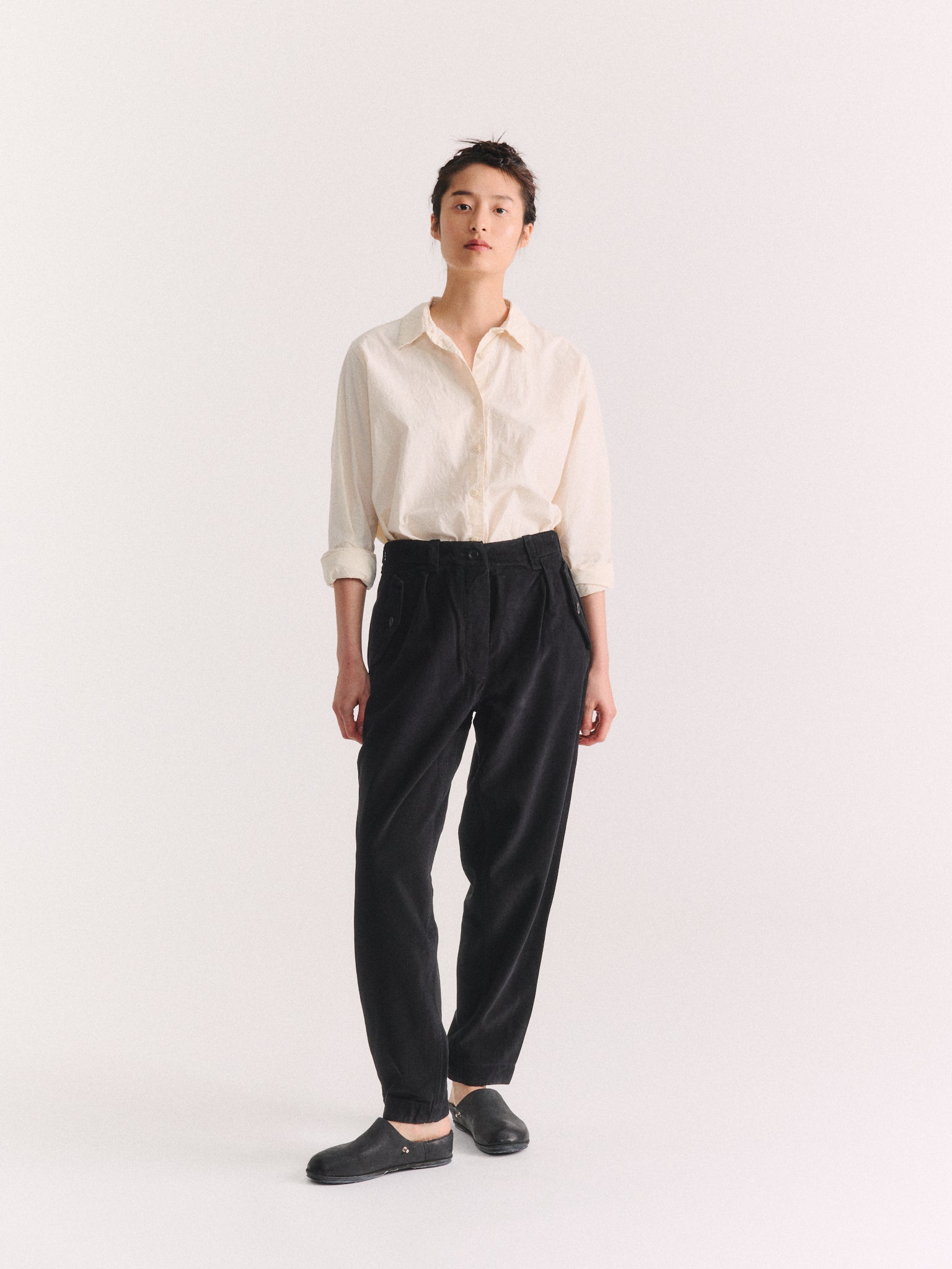 HIROSHI PANT - SOFTY - BLACK
