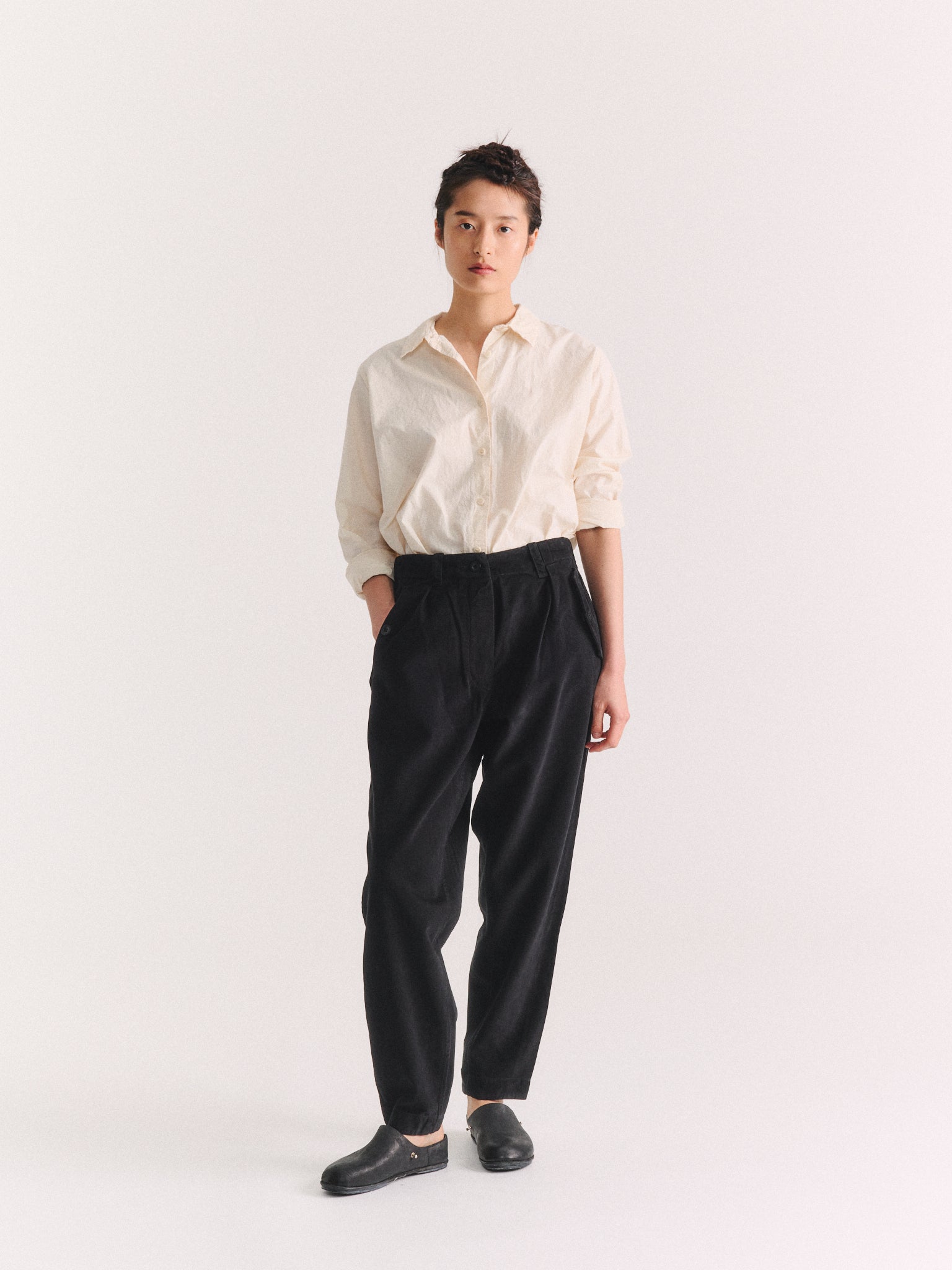 HIROSHI PANT - SOFTY - BLACK