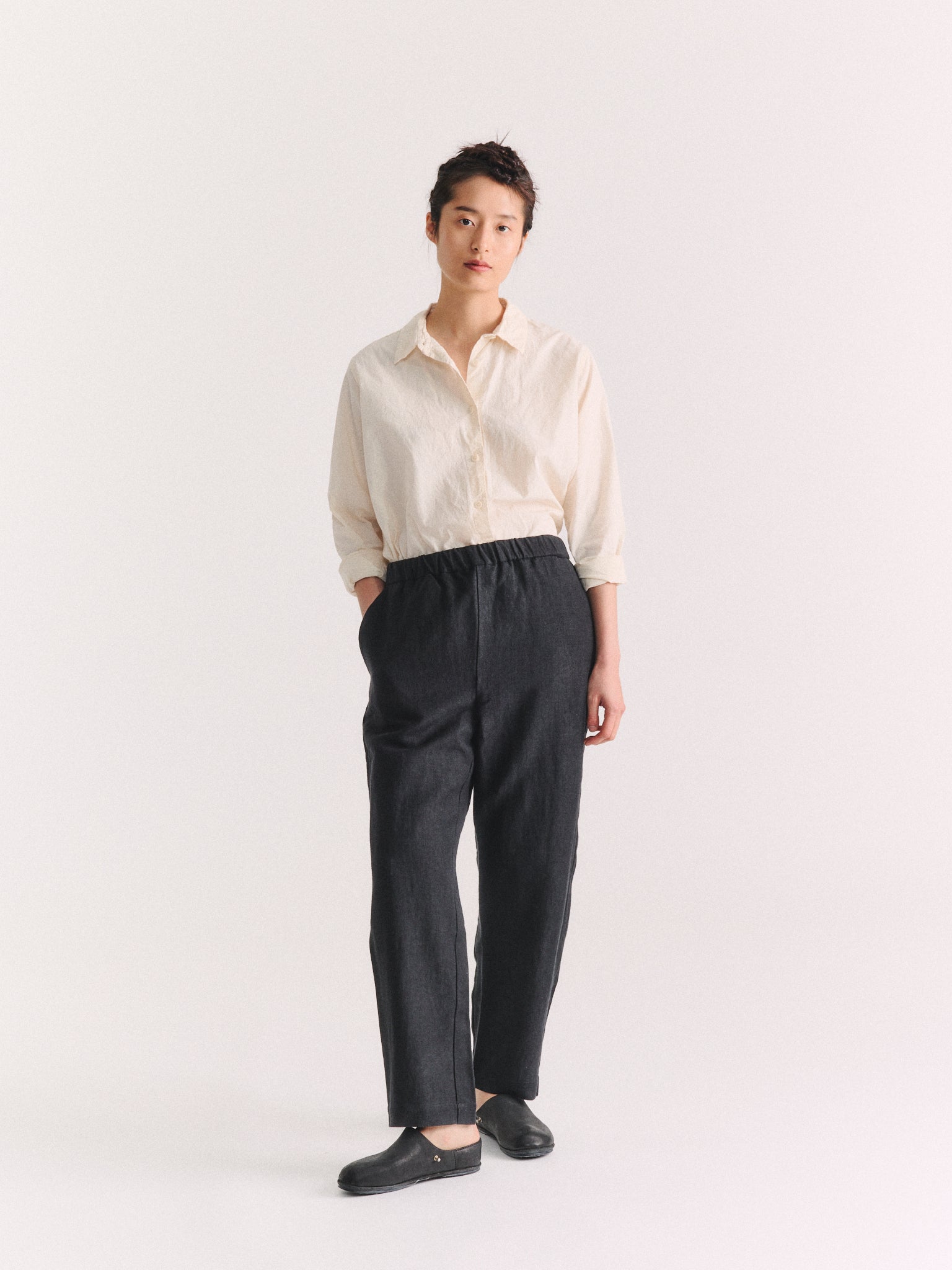 PANTALON LONG CHASSE - BATAVIA - NOIR