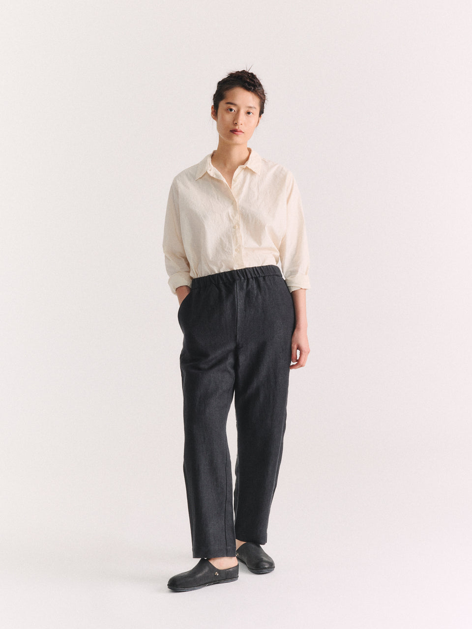LONG CHASSE PANT - BATAVIA - BLACK