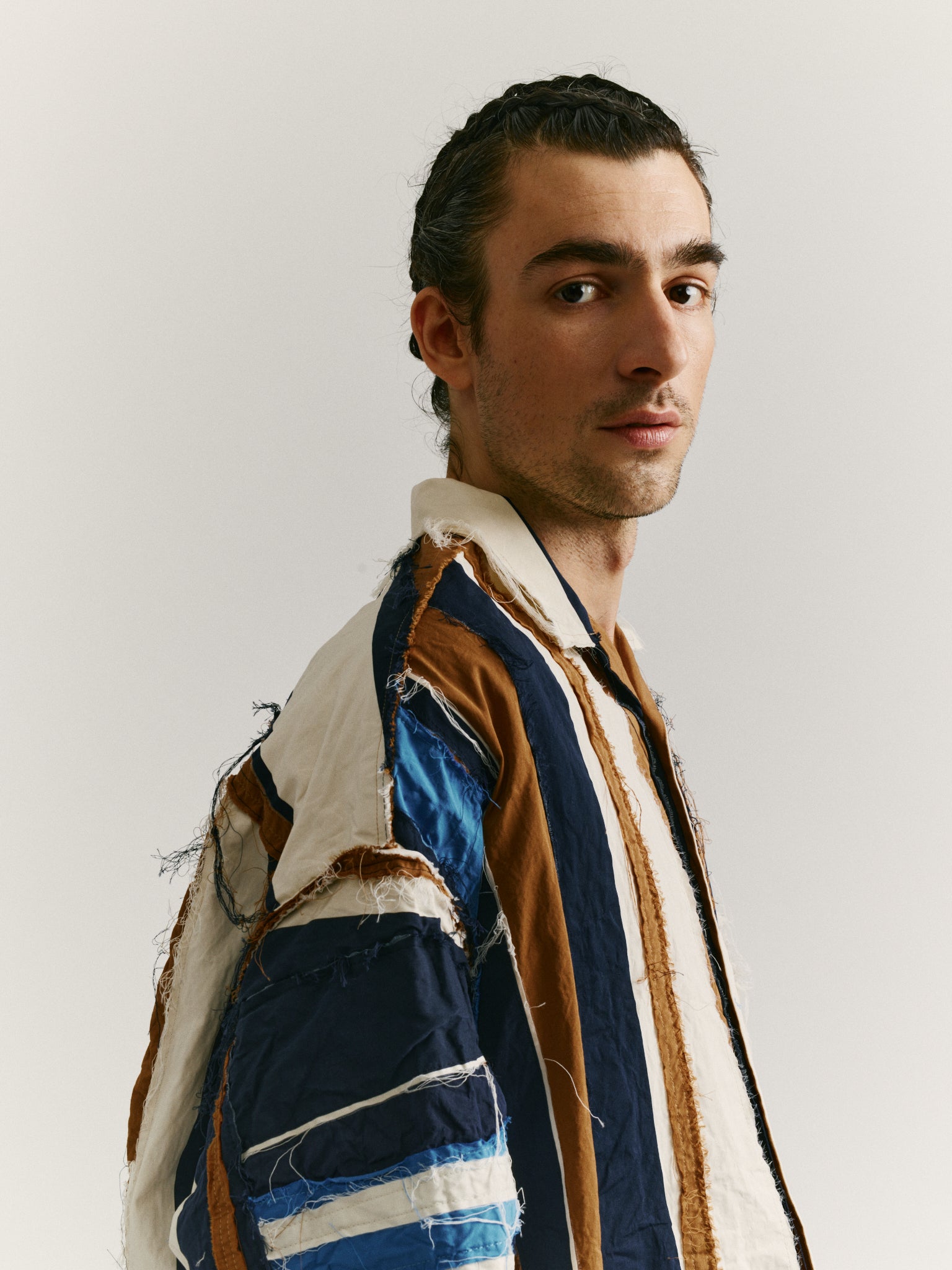 CHEMISE APRIL - PATCHWORK - AS IS