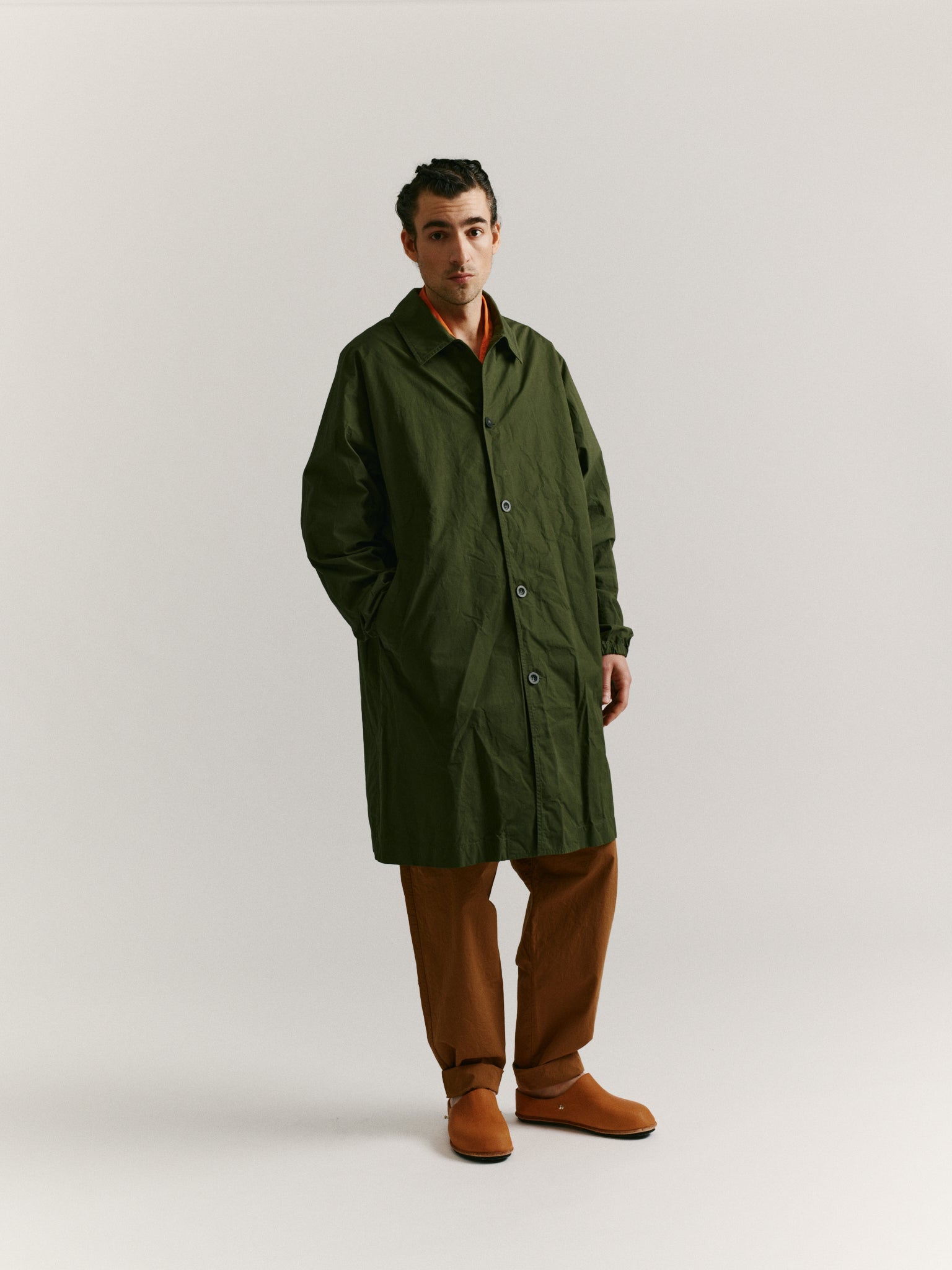 PECHE COAT - H CARD - OLIVE