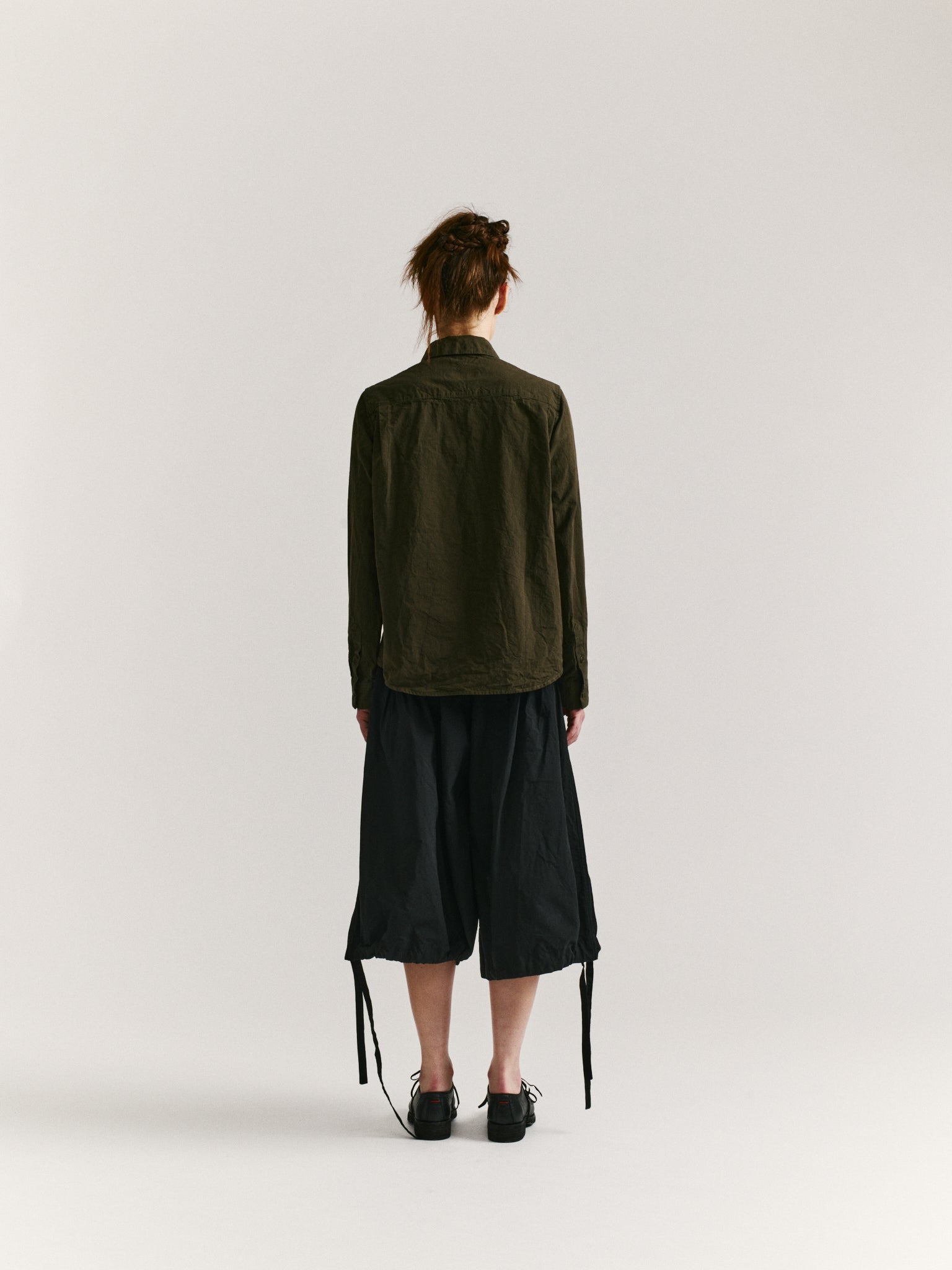 CHLOE SHIRT - PAPER COT - KHAKI