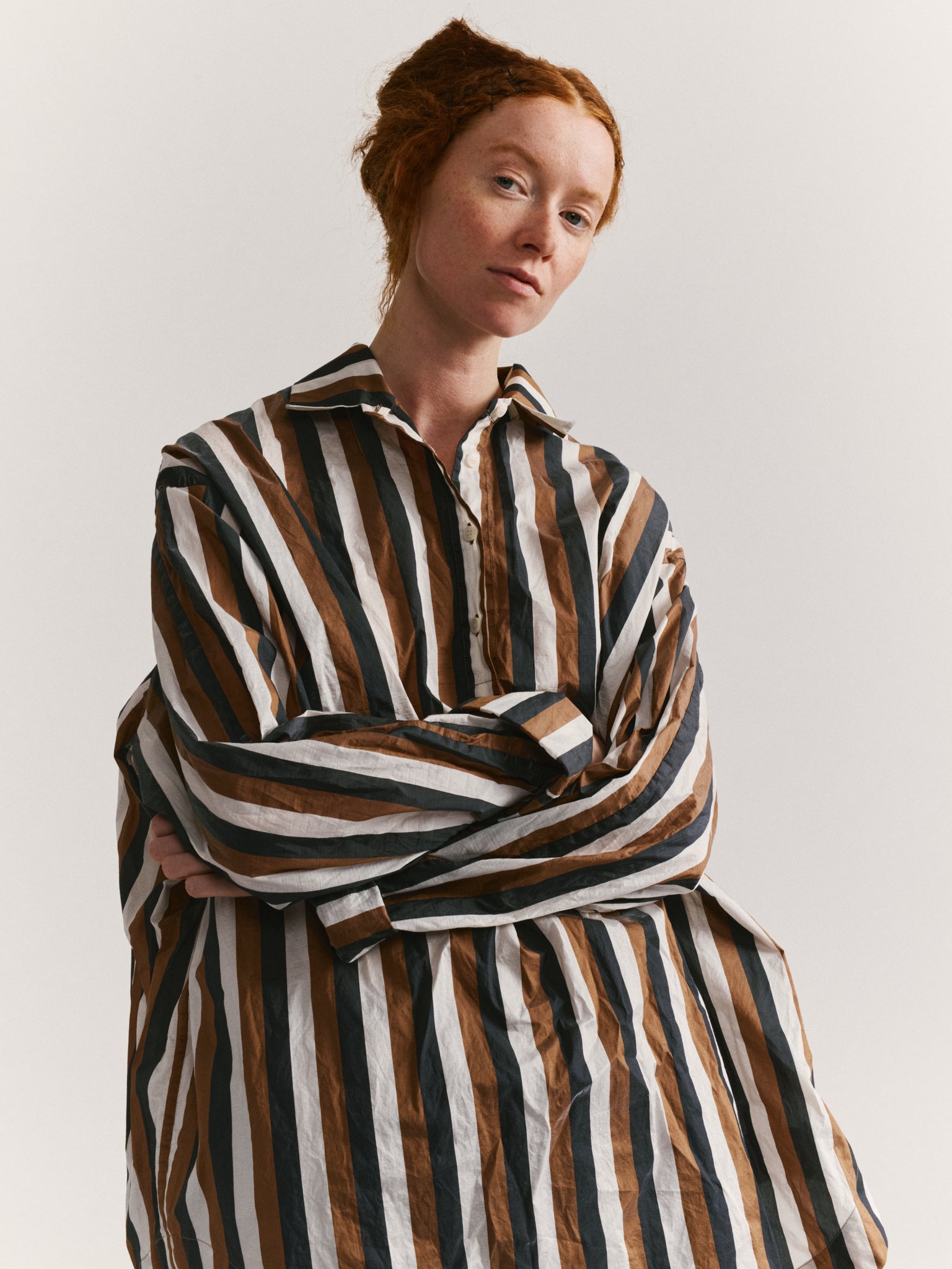 TIPPY TOP - TAFFETA STRIPES - AS IS