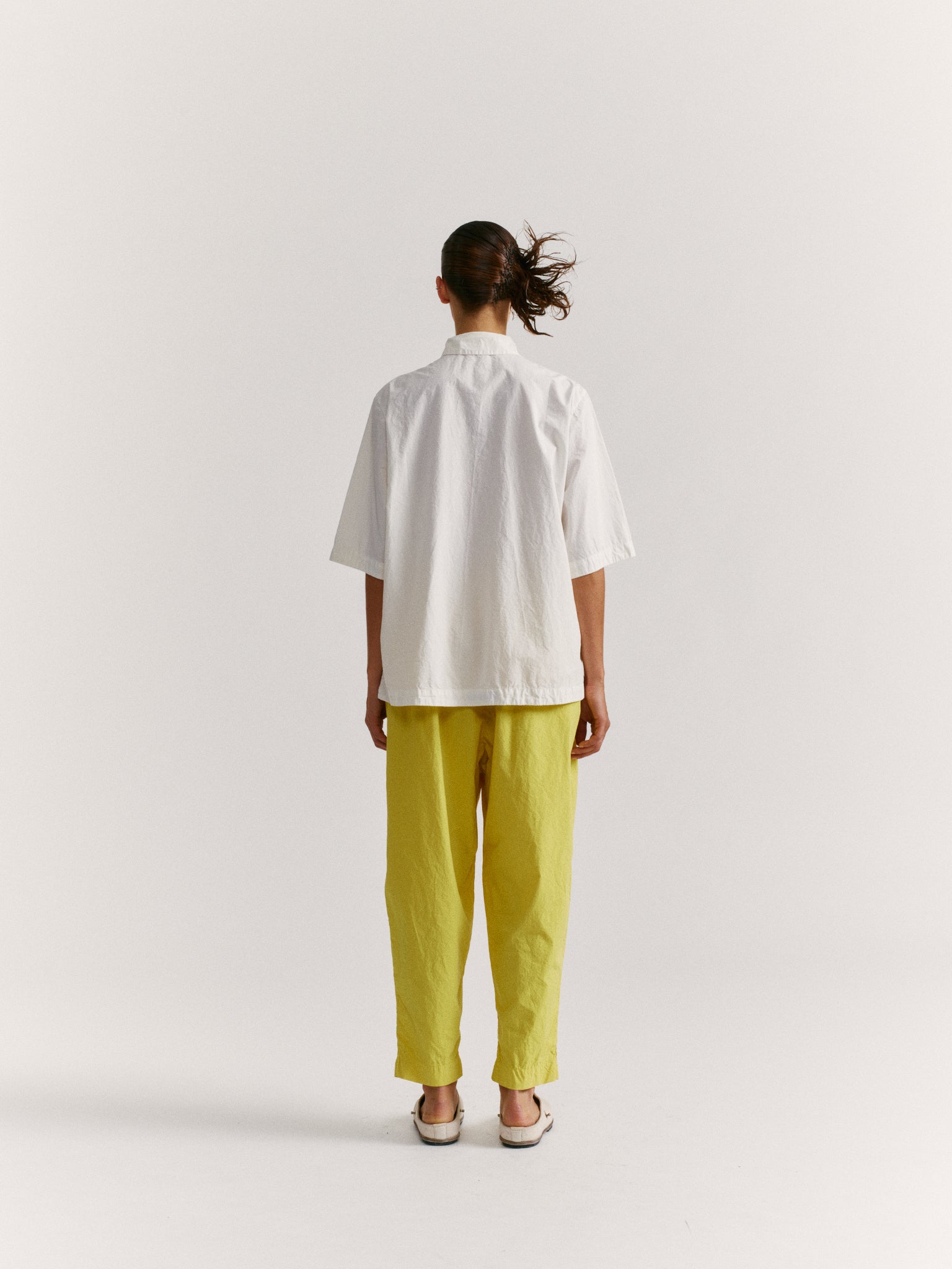 CHEMISE ATOLESS - L COT - BLANC CASSE