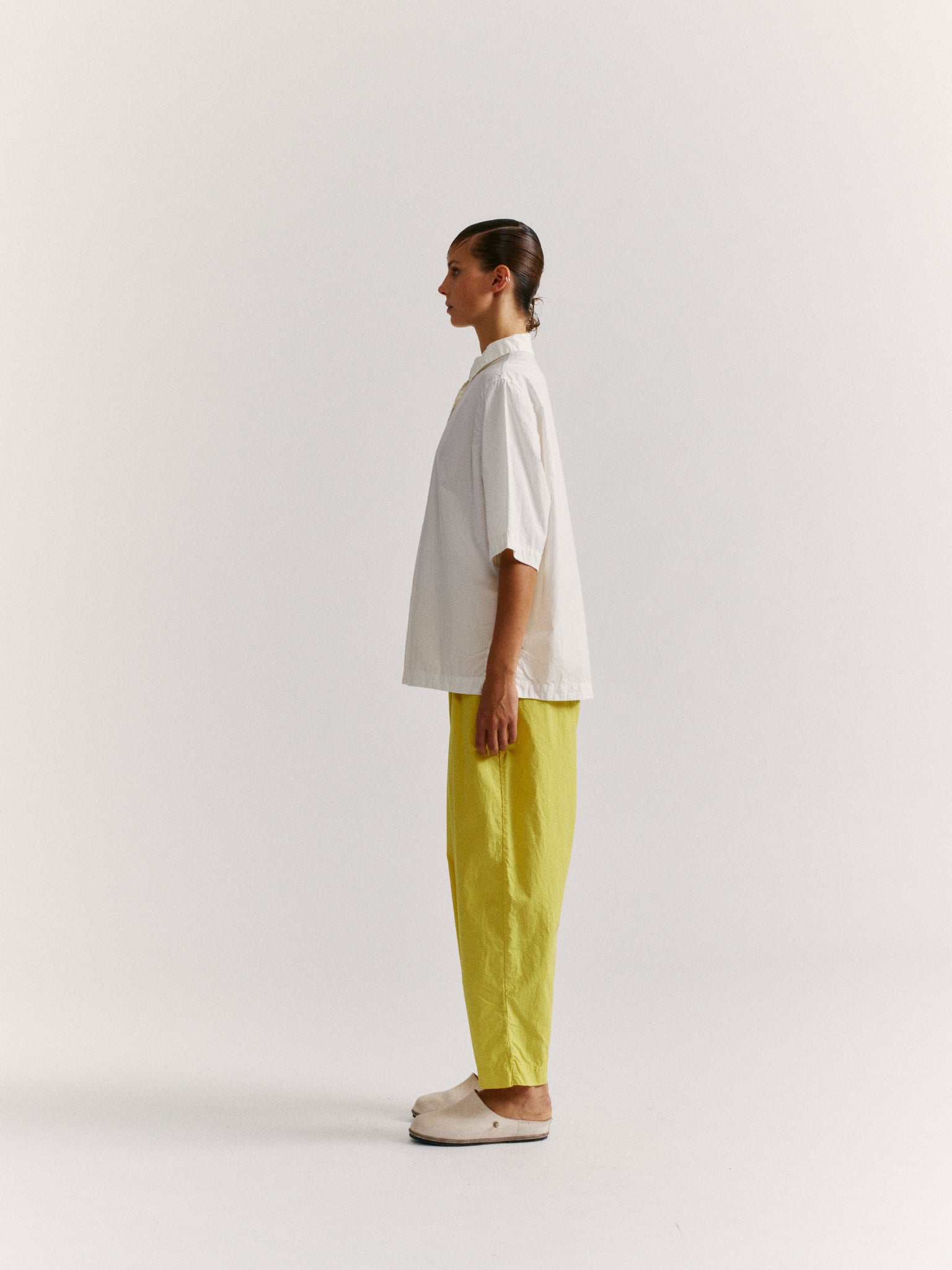 CHEMISE ATOLESS - L COT - BLANC CASSE