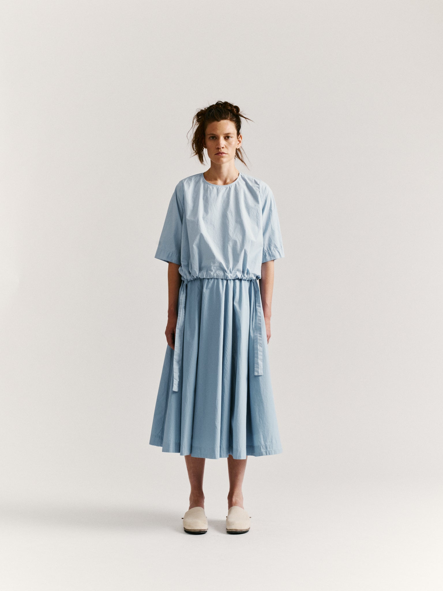 ASTRID TOP - L COT - DUSK
