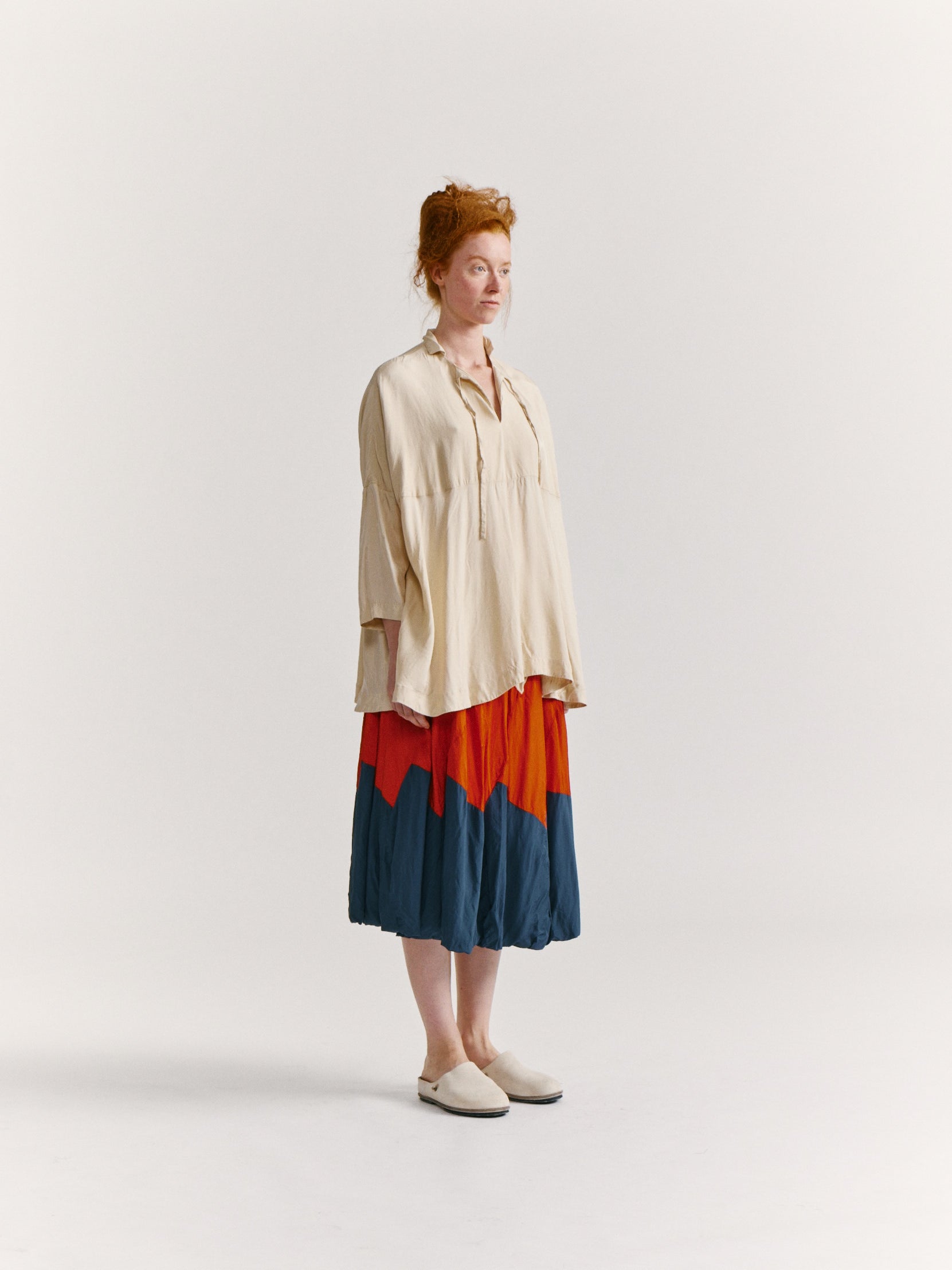 HALLES TOP - TULIPY - IVORY
