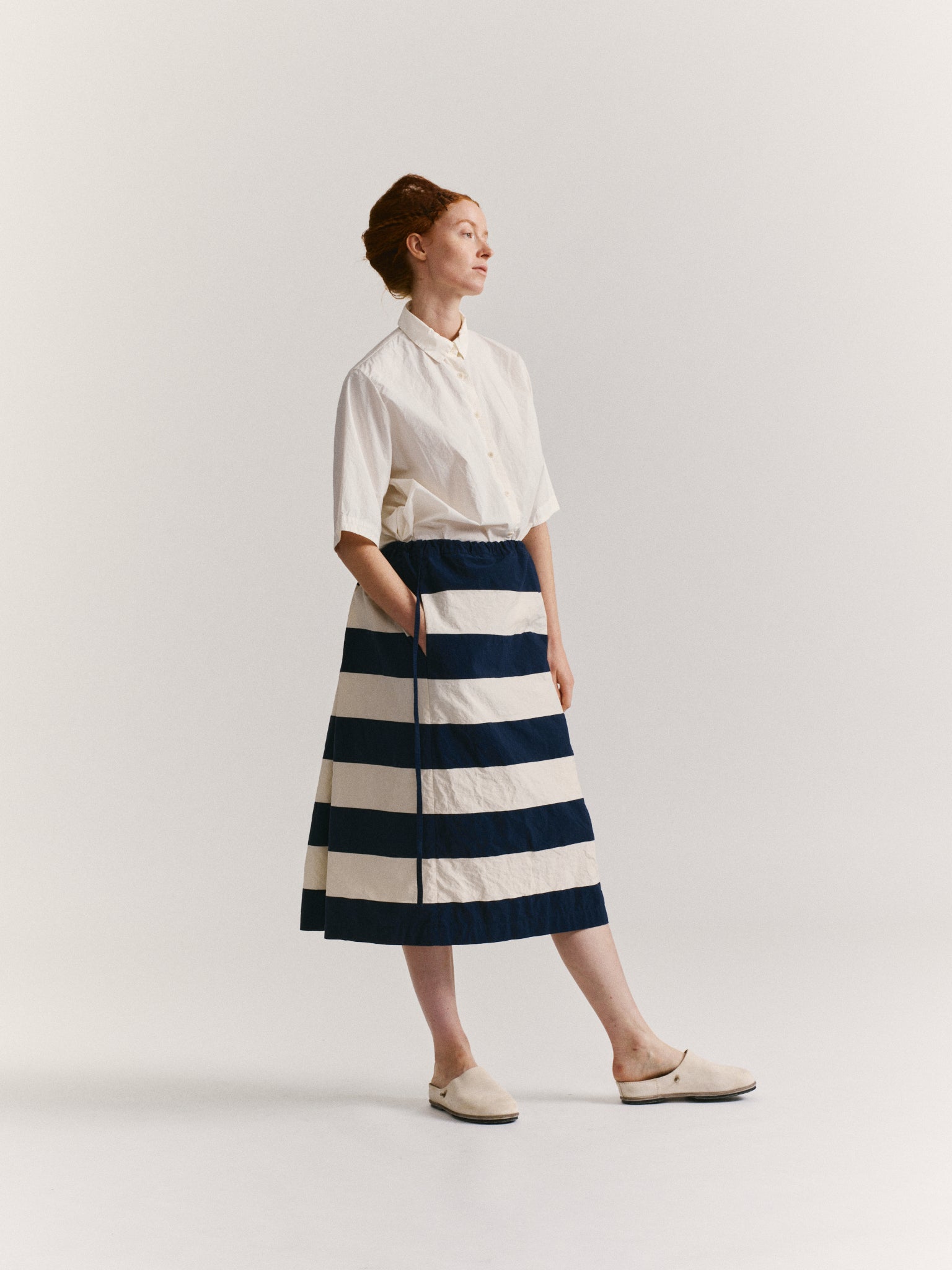 SQUARE SKIRT - BABA STRIPES - STRIPE