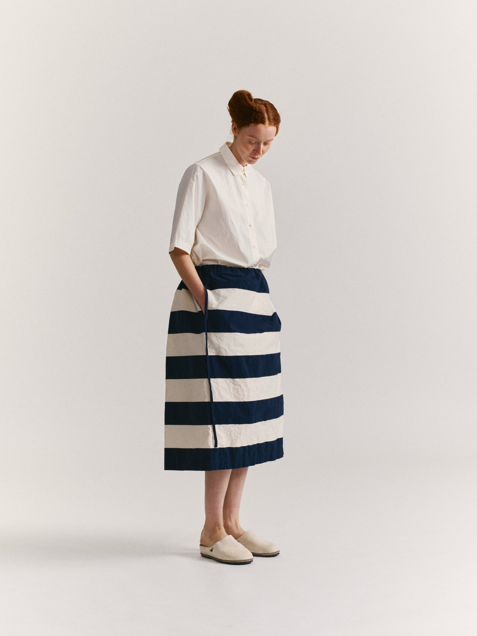 SQUARE SKIRT - BABA STRIPES - STRIPE