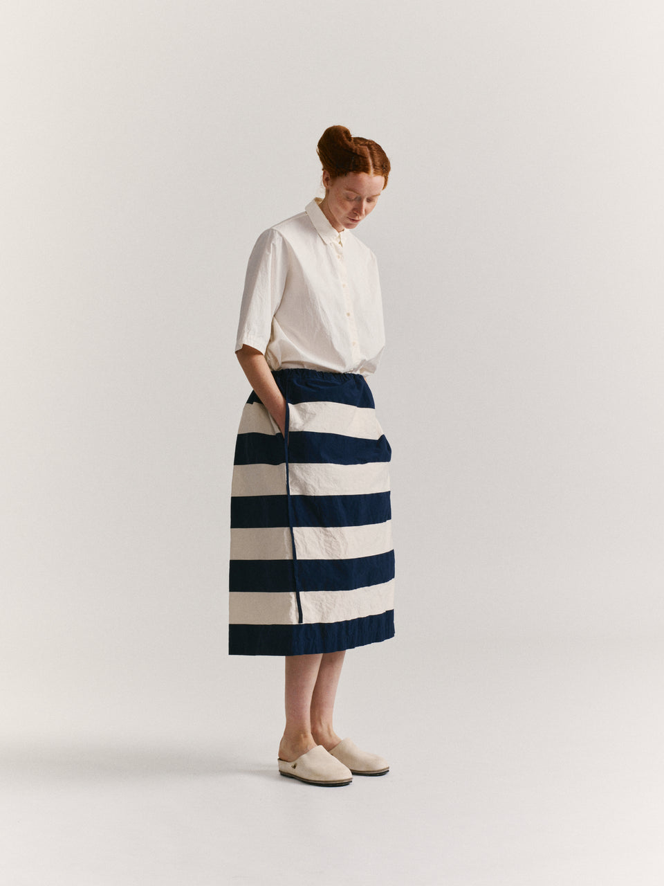 SQUARE SKIRT - BABA STRIPES - STRIPE