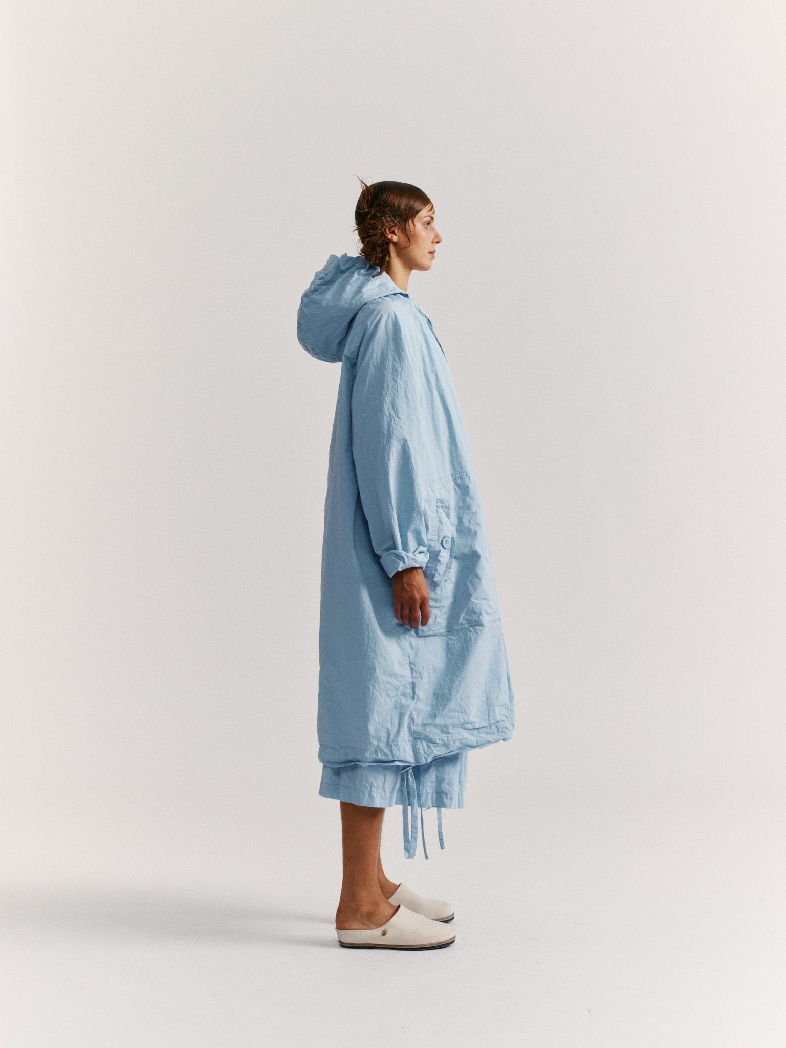 LIEGE PARKA - TAFFETA - SKY BLU