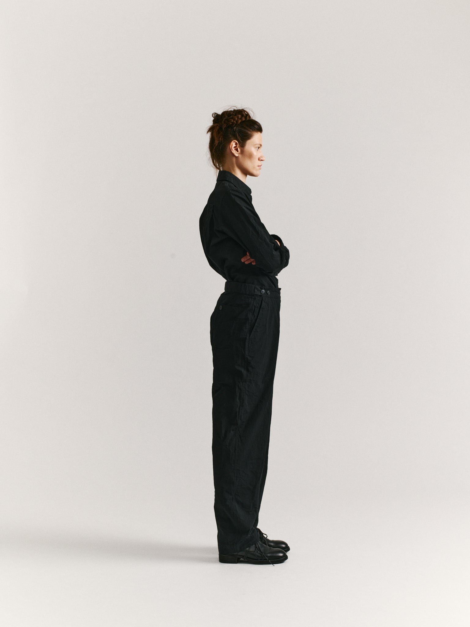 JUDE PANT - PAPER COT - BLACK