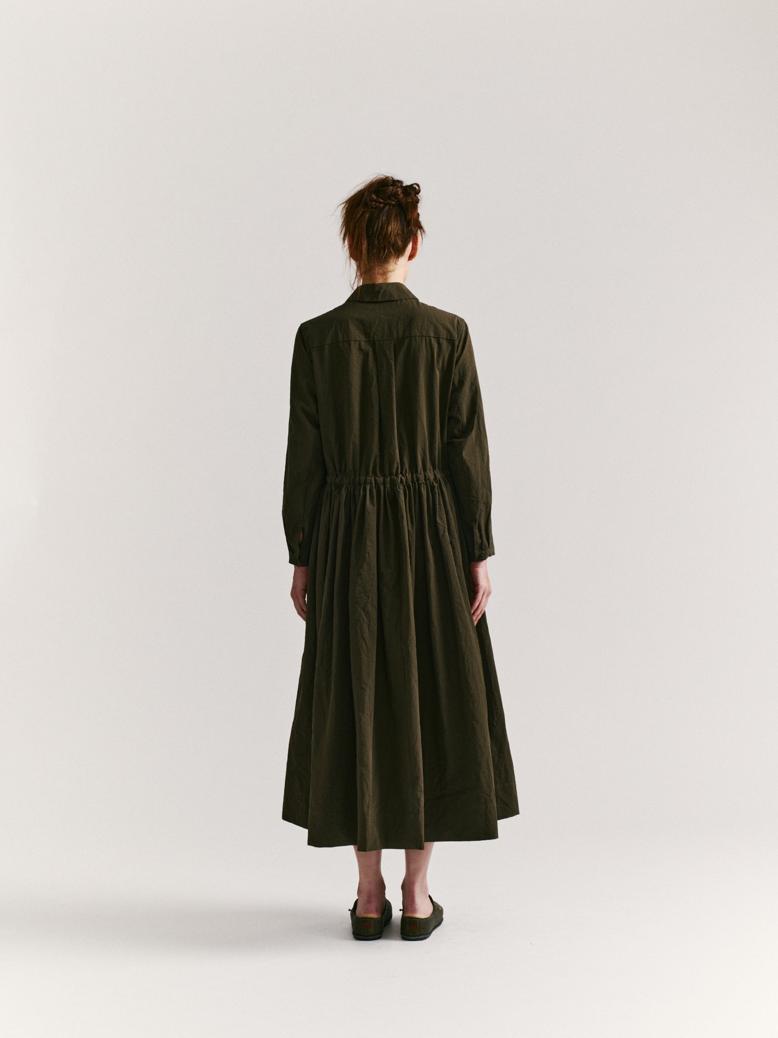 PANZY DRESS - PAPER COT - KHAKI