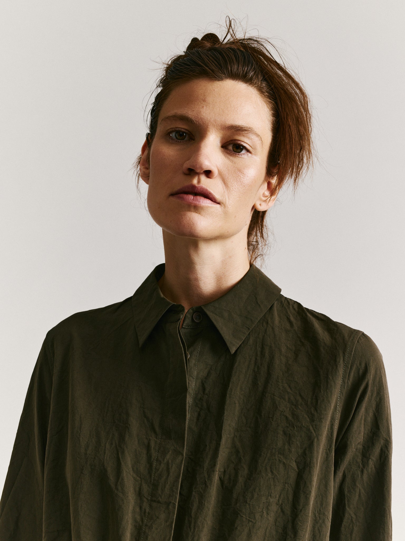 PANZY DRESS - PAPER COT - KHAKI