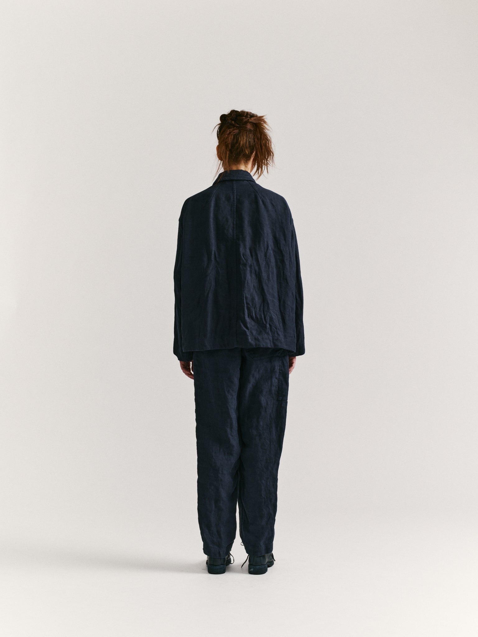 DRAYS TRAVAIL JACKET - HARD LIN - NIGHT