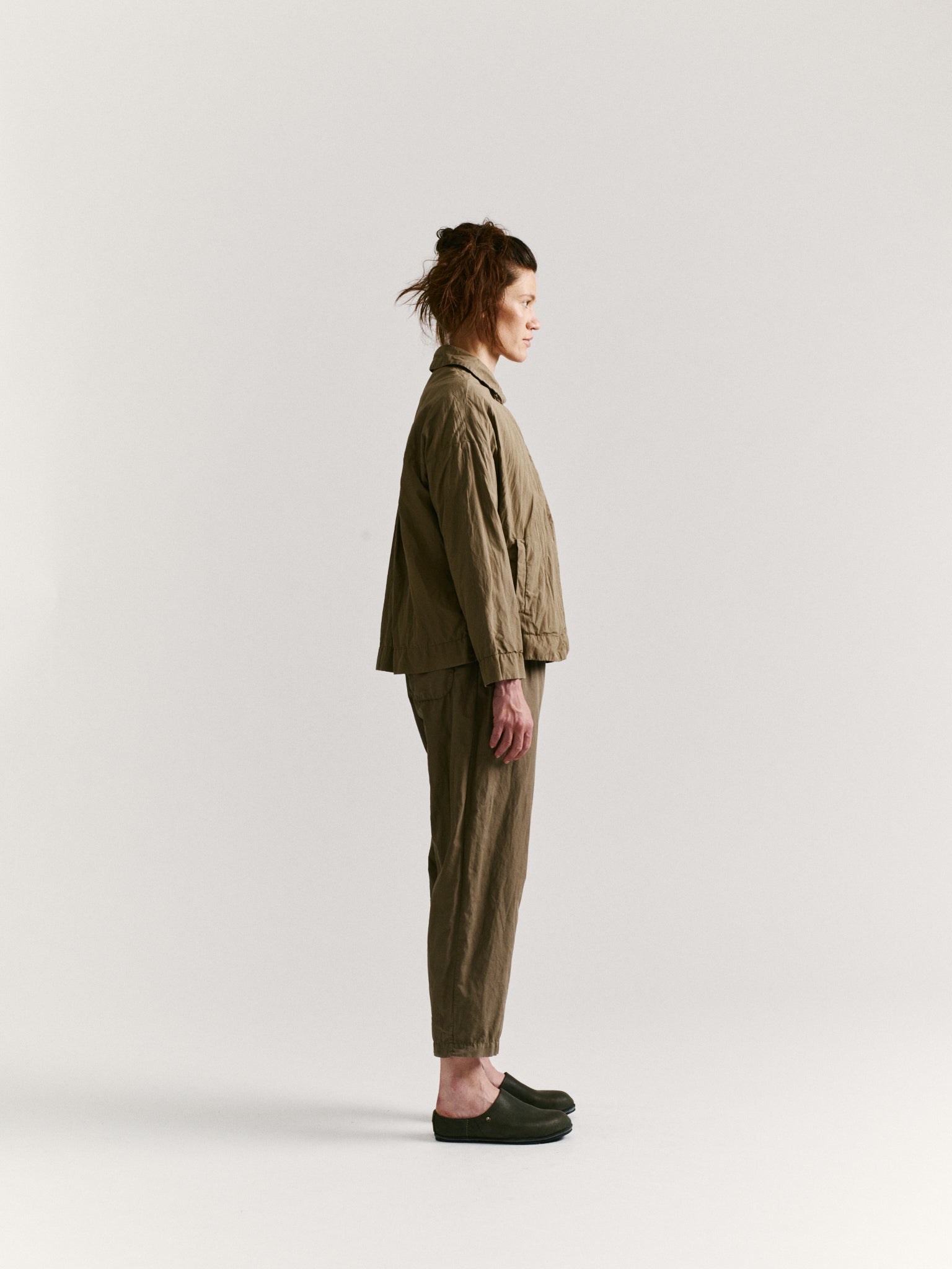 JULIETTE JACKET - LIN COT - OLIVE