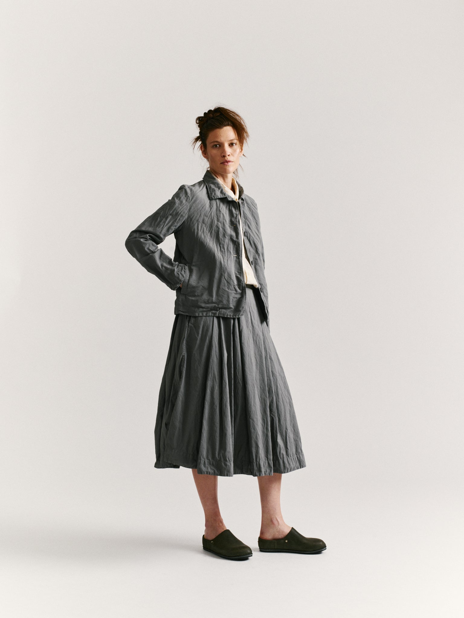 PWET JACKET - SLUBBY - OXYDE
