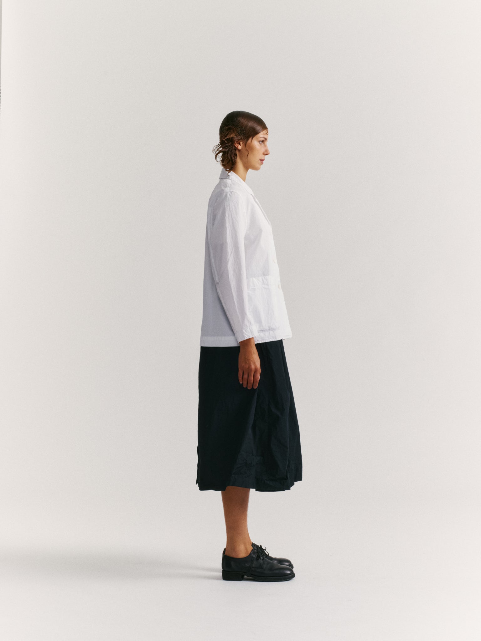 WORKWEAR PUDDY JACKET - TAFFETA - WHITE