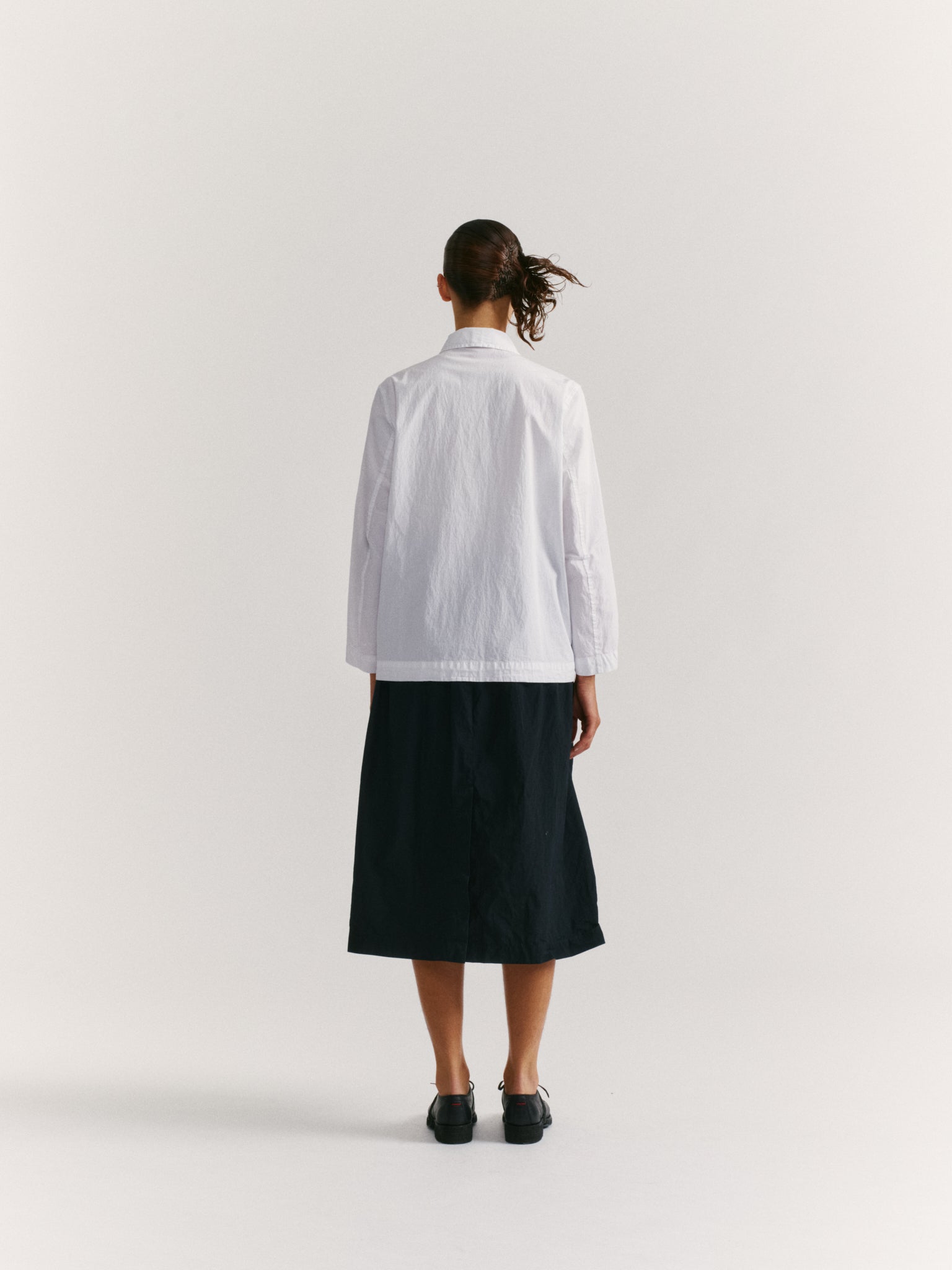 WORKWEAR PUDDY JACKET - TAFFETA - WHITE