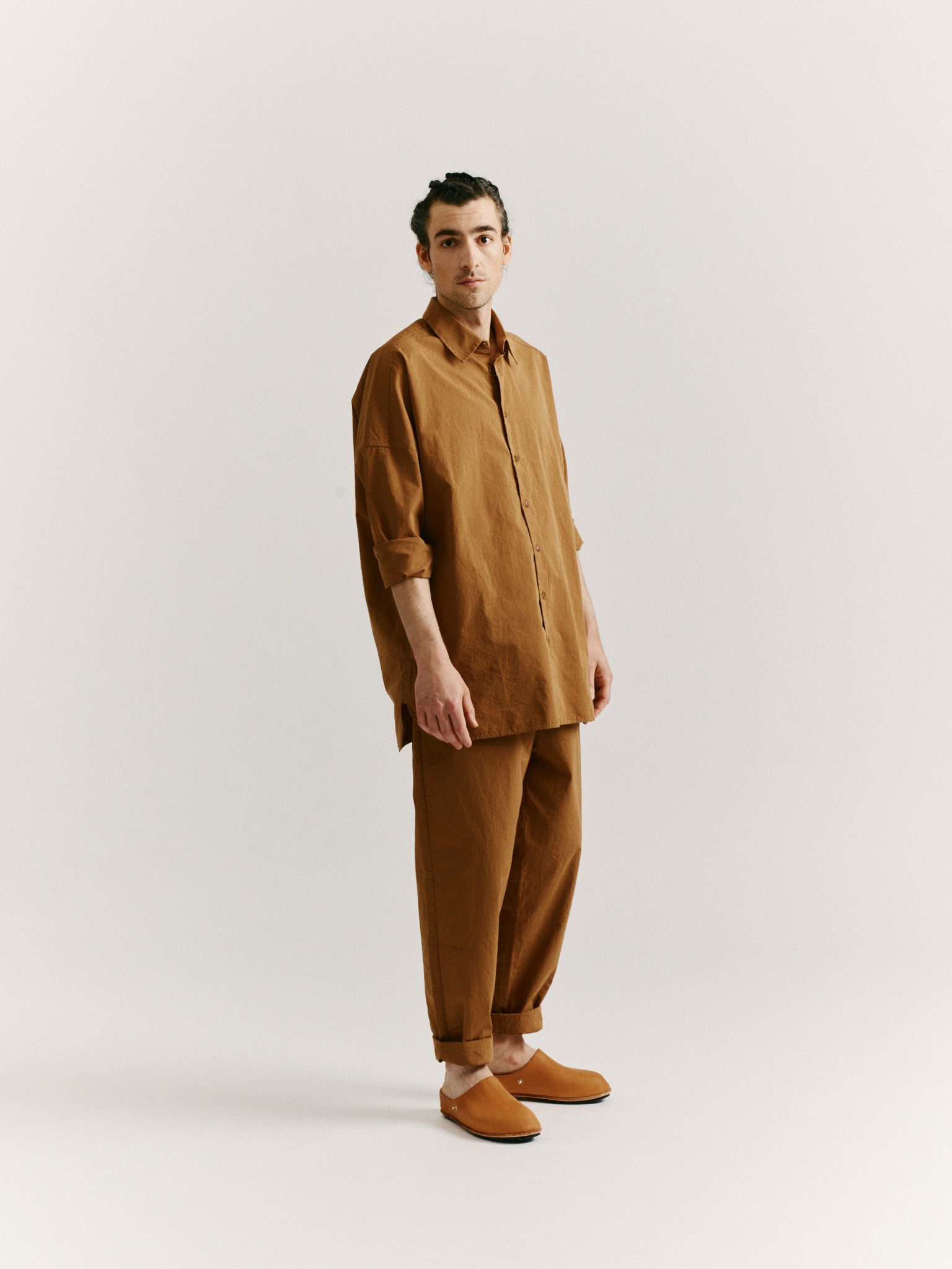 SAINT LOUIS SHIRT _ PAPER COT - ALMOND