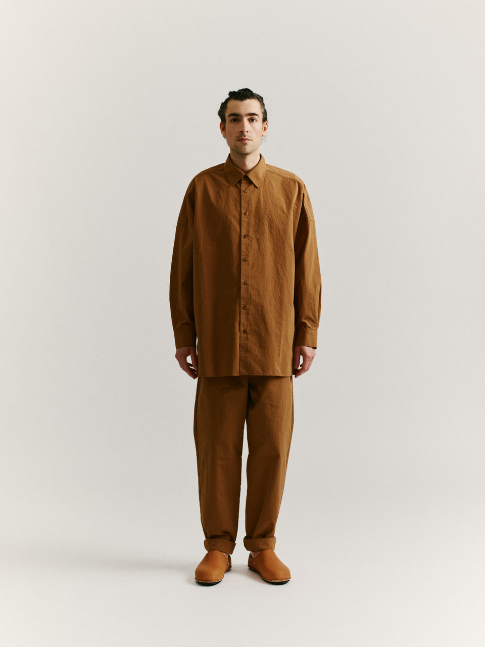 SAINT LOUIS SHIRT _ PAPER COT - ALMOND