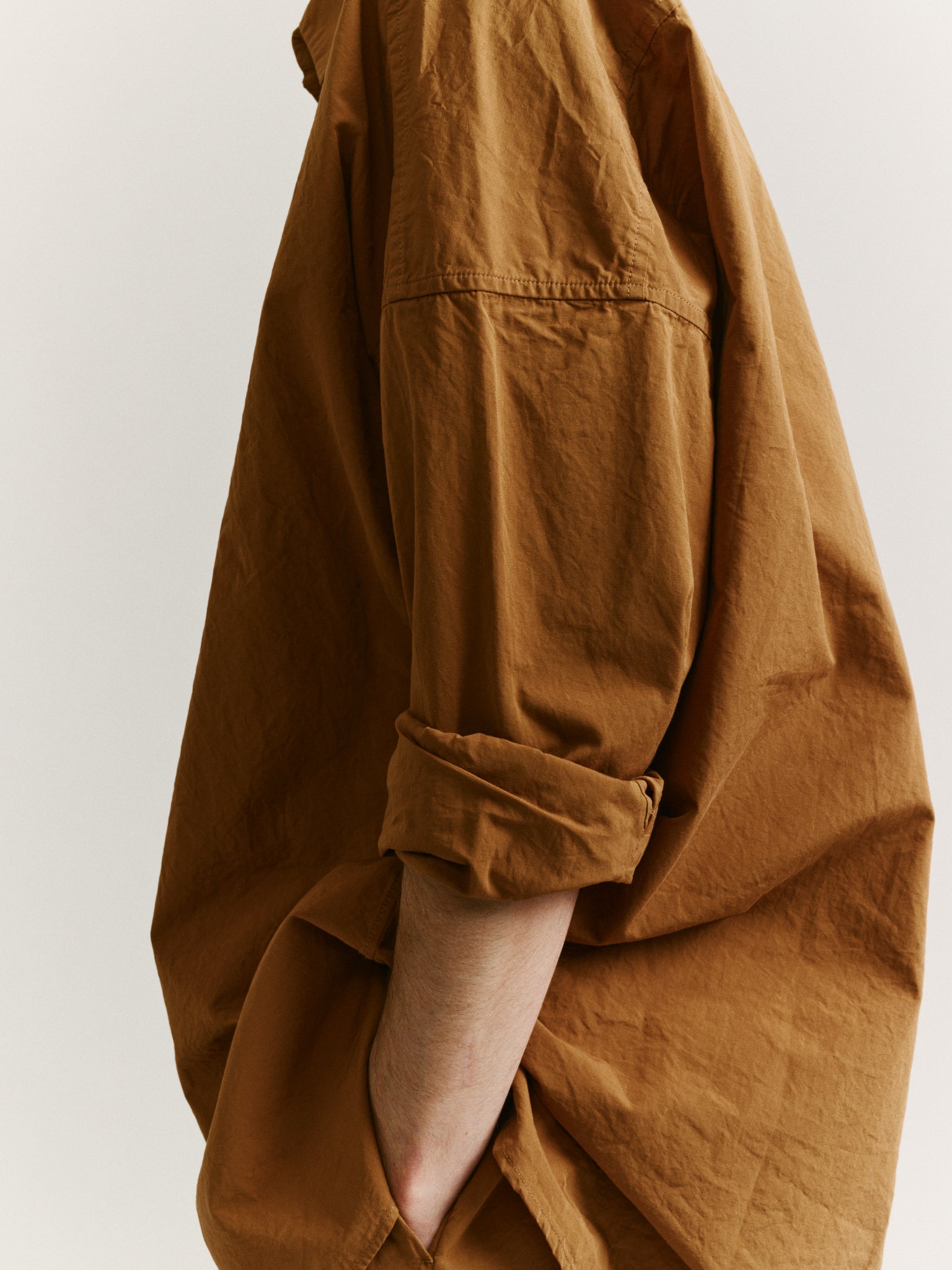 SAINT LOUIS SHIRT _ PAPER COT - ALMOND