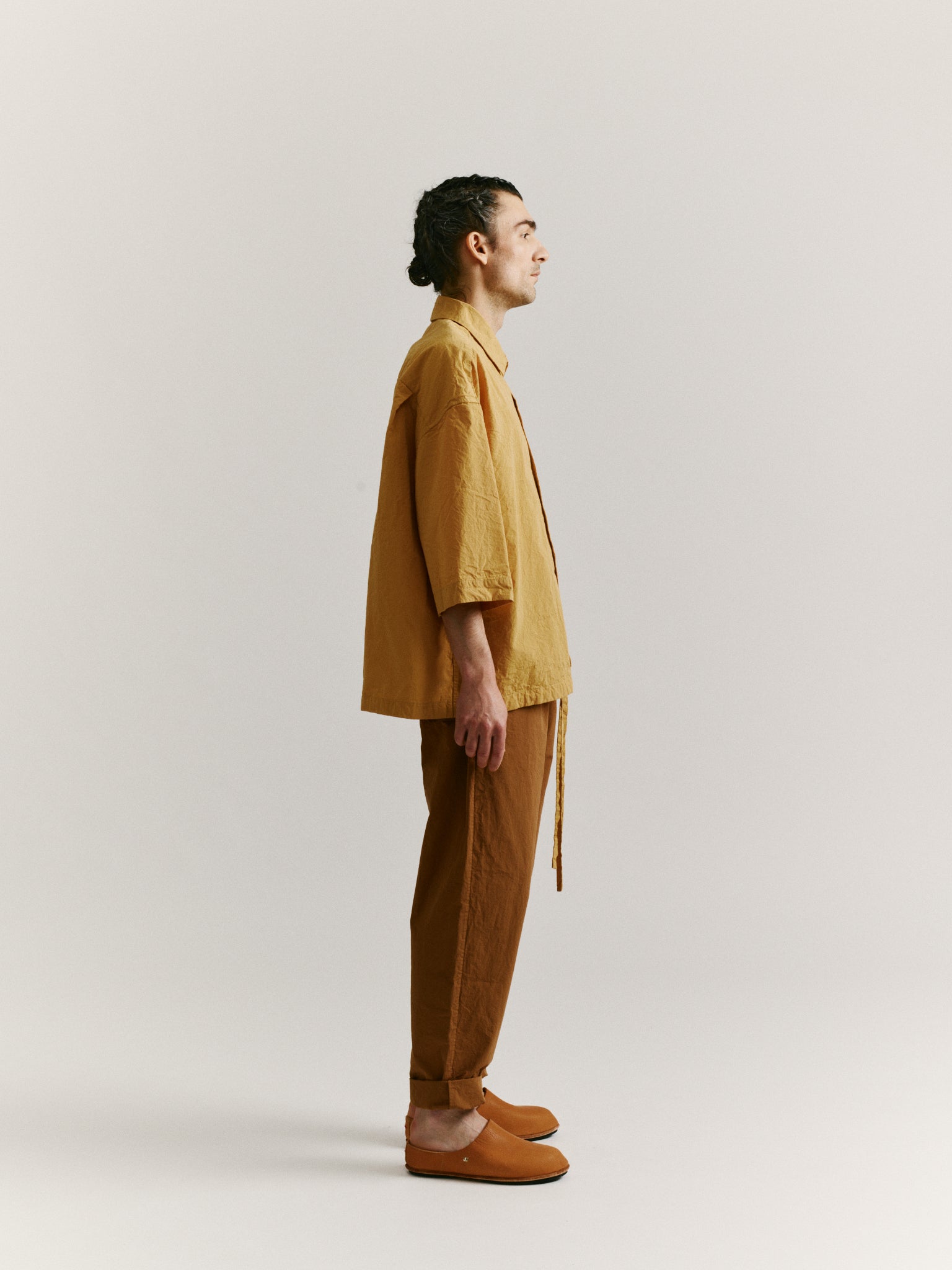 MILI VOLUME SHIRT - PAPER COT - BEIGE