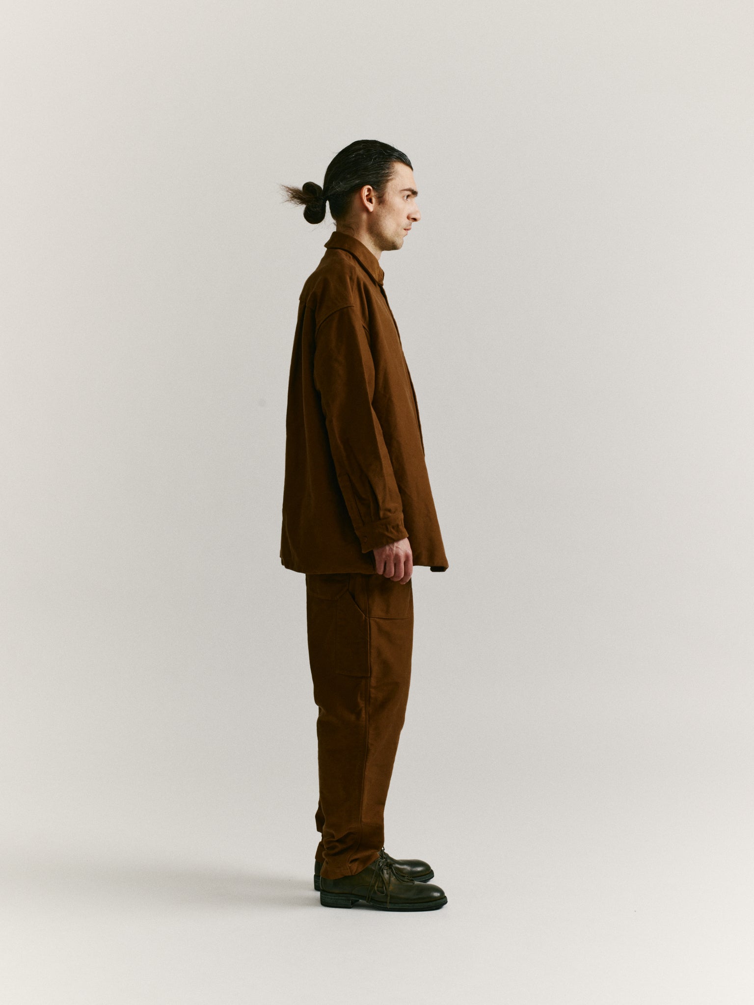 VOLUMER SHIRT - FAILLE - GINGER