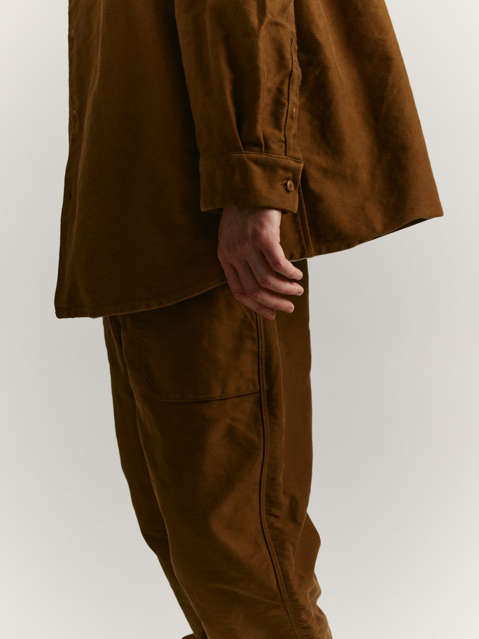 VOLUMER SHIRT - FAILLE - GINGER