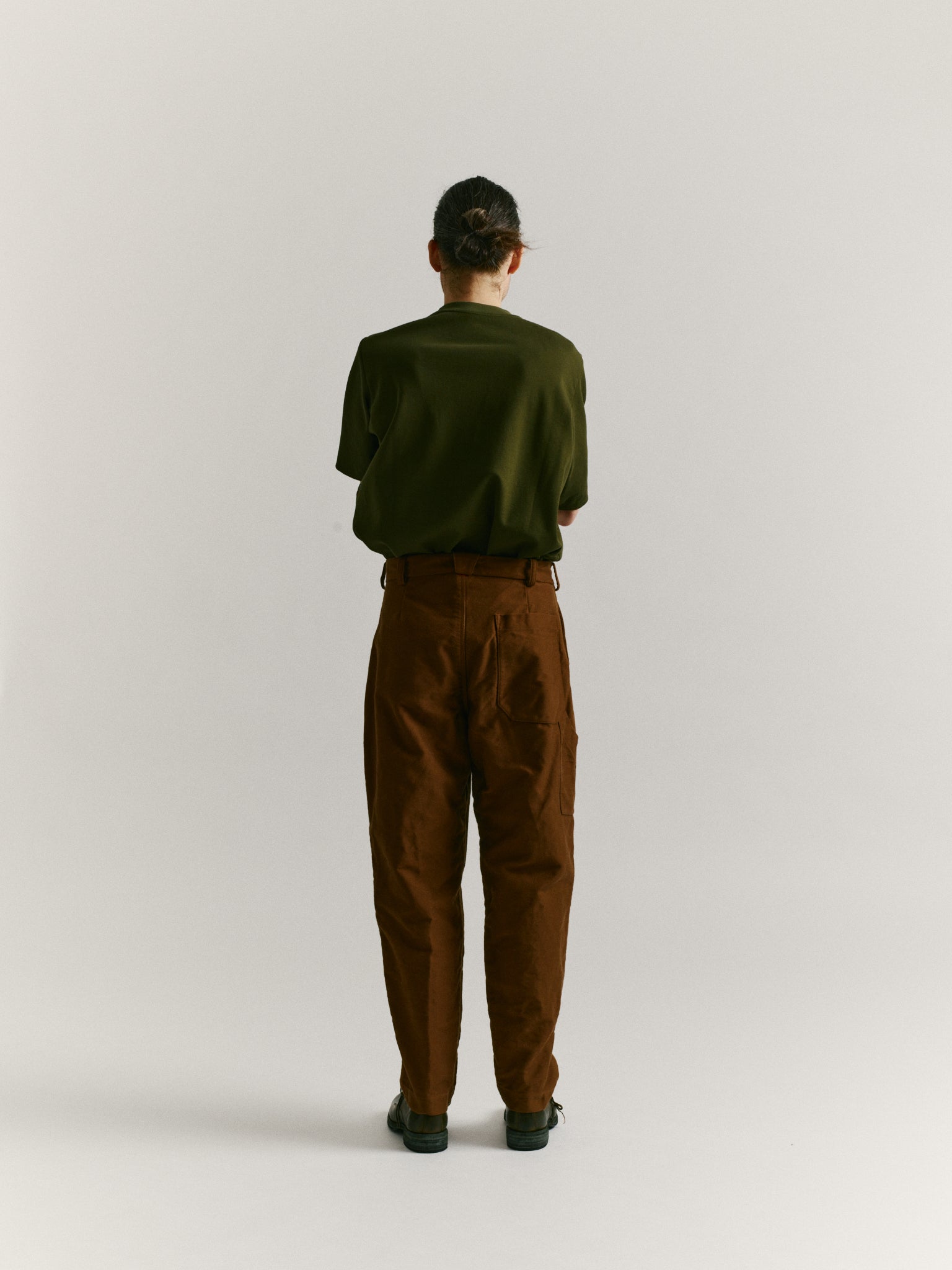 CARGO PANT - FAILLE - GINGER