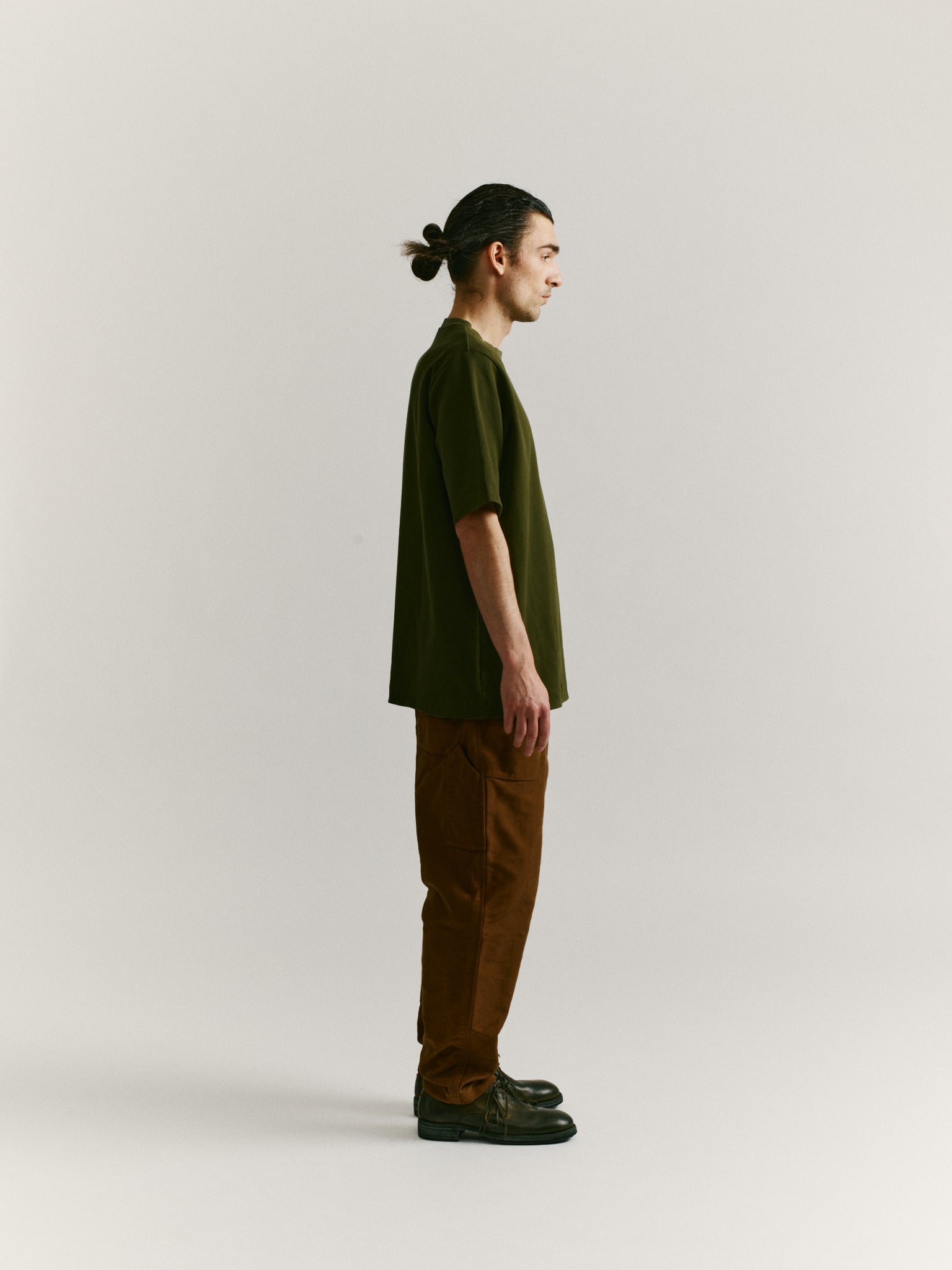 FELIX TSHIRT - PIQUE JERSEY - OLIVE