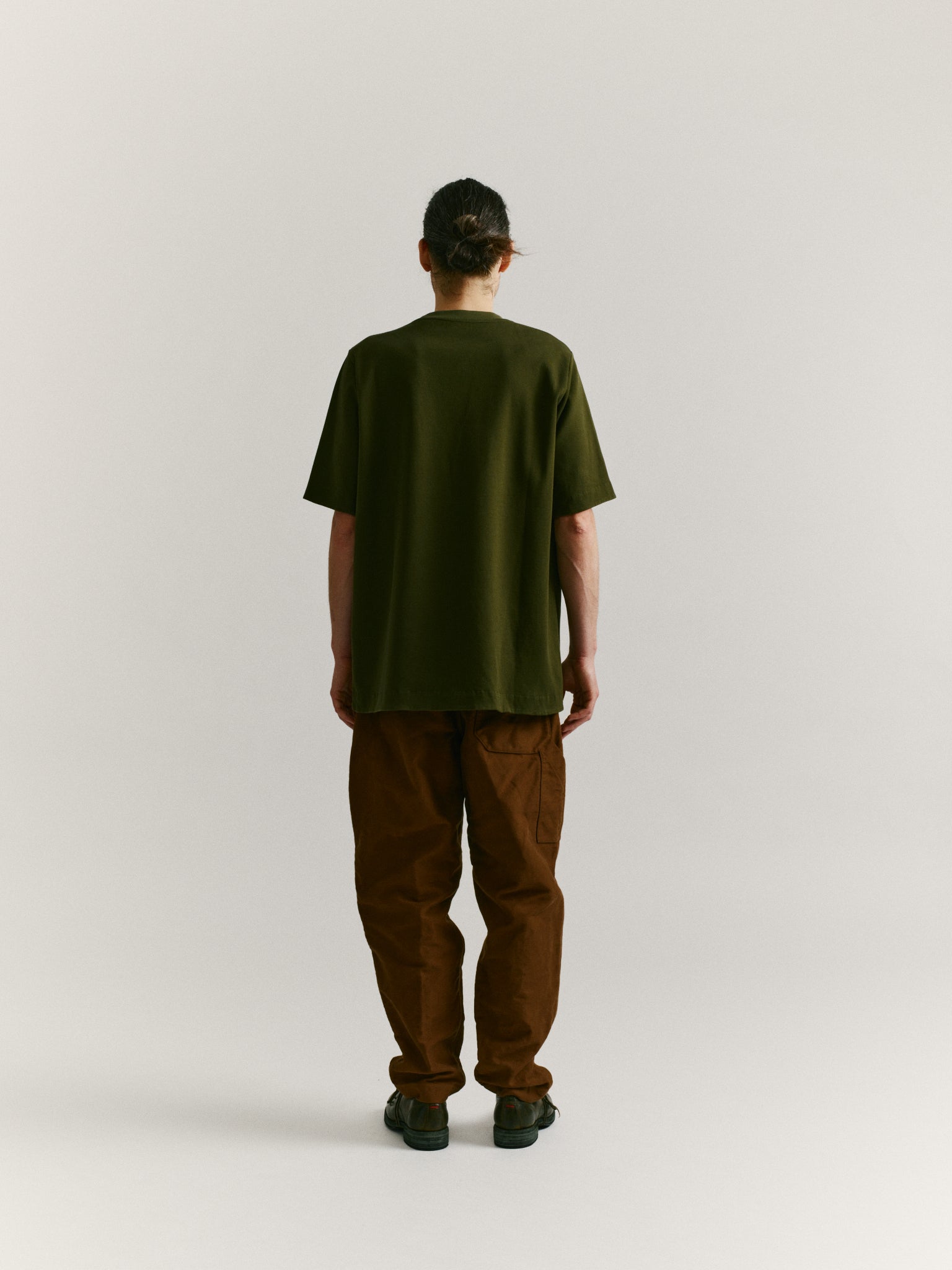 FELIX TSHIRT - PIQUE JERSEY - OLIVE