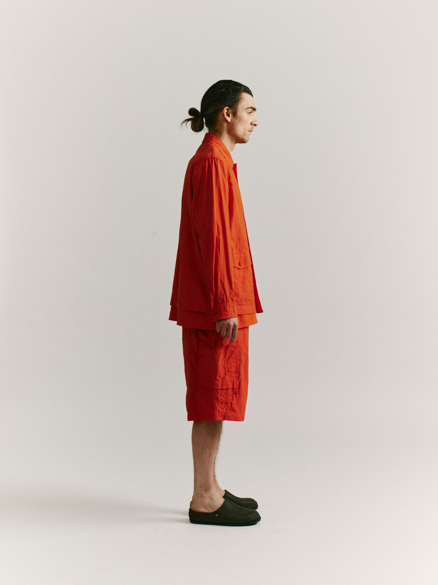ABEL JACKET - L WAX - ORANGE
