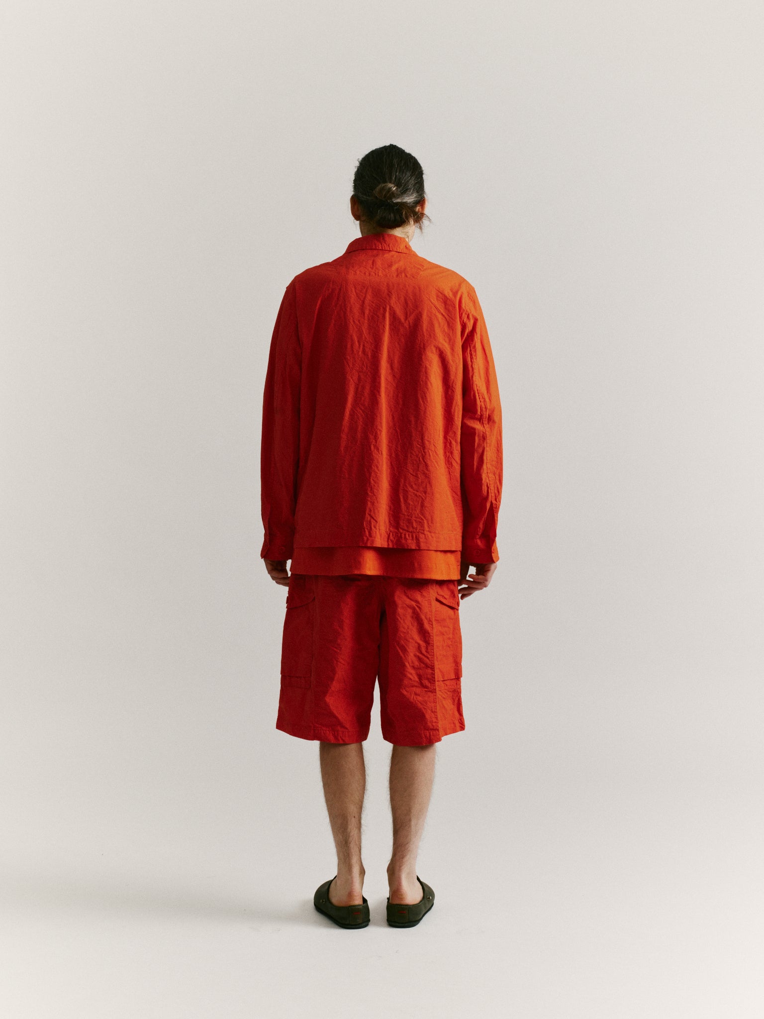 ABEL JACKET - L WAX - ORANGE