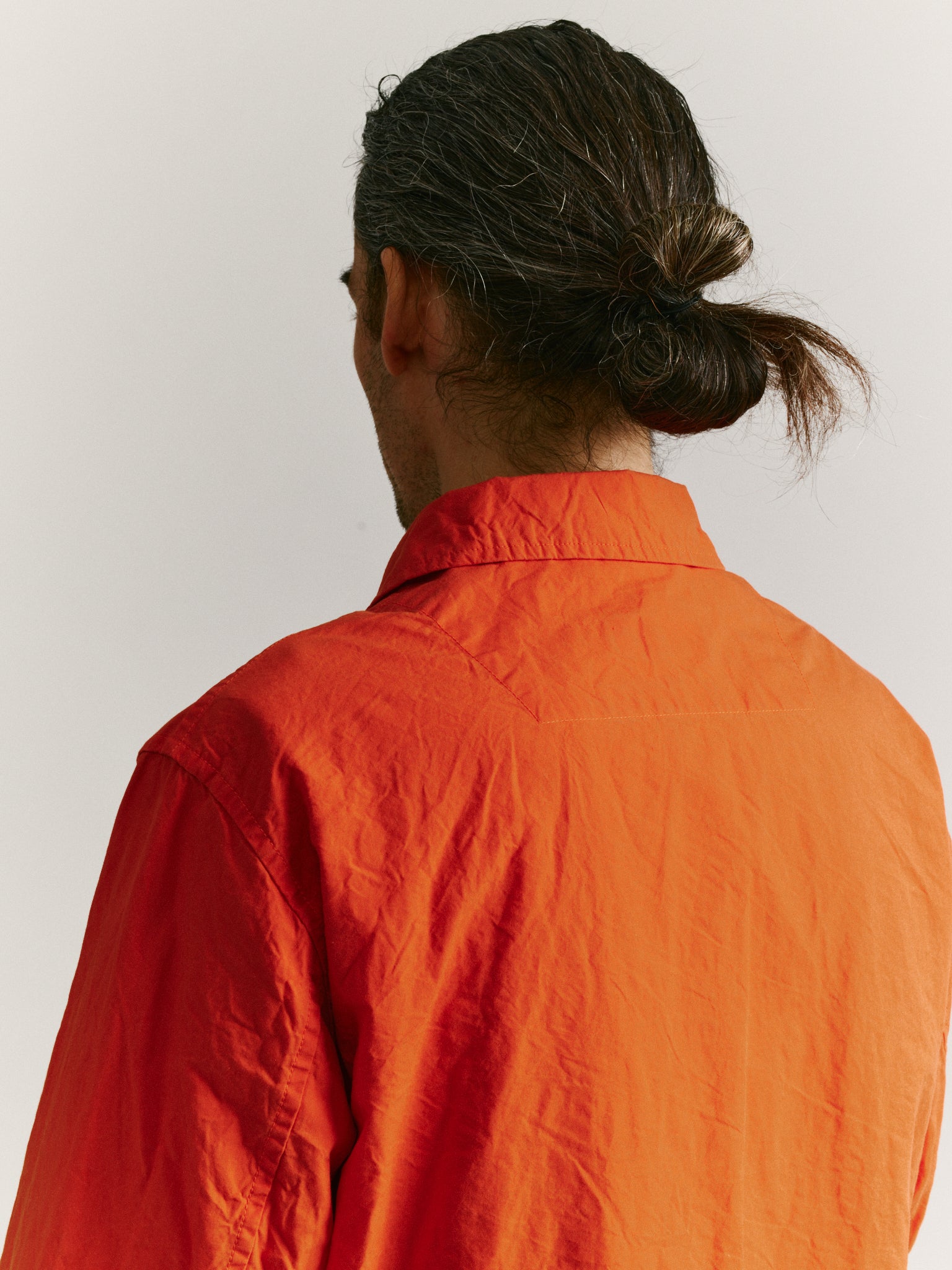 ABEL JACKET - L WAX - ORANGE