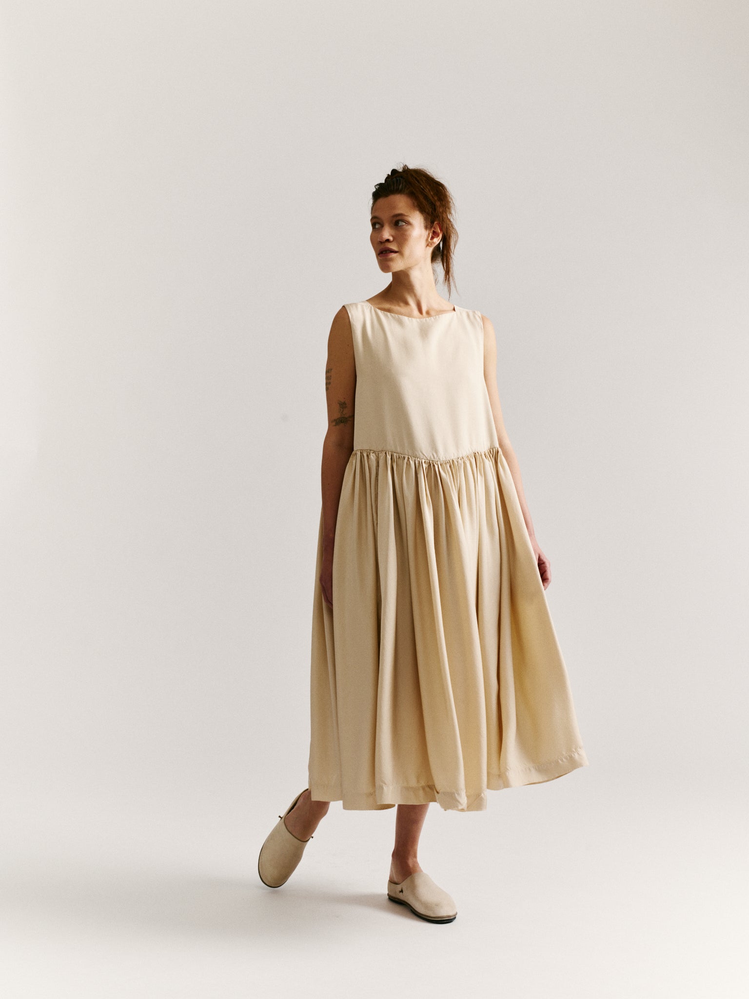 POMME DRESS - TULIPY - CREAM