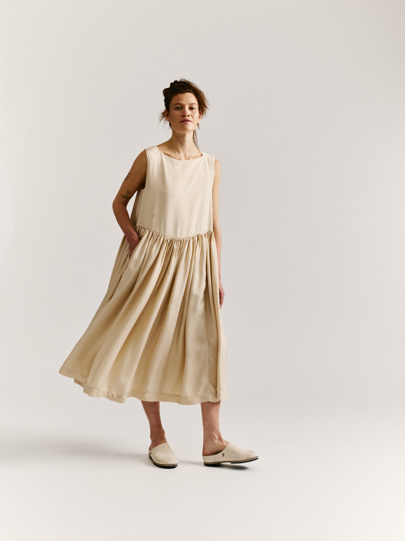 POMME DRESS - TULIPY - CREAM