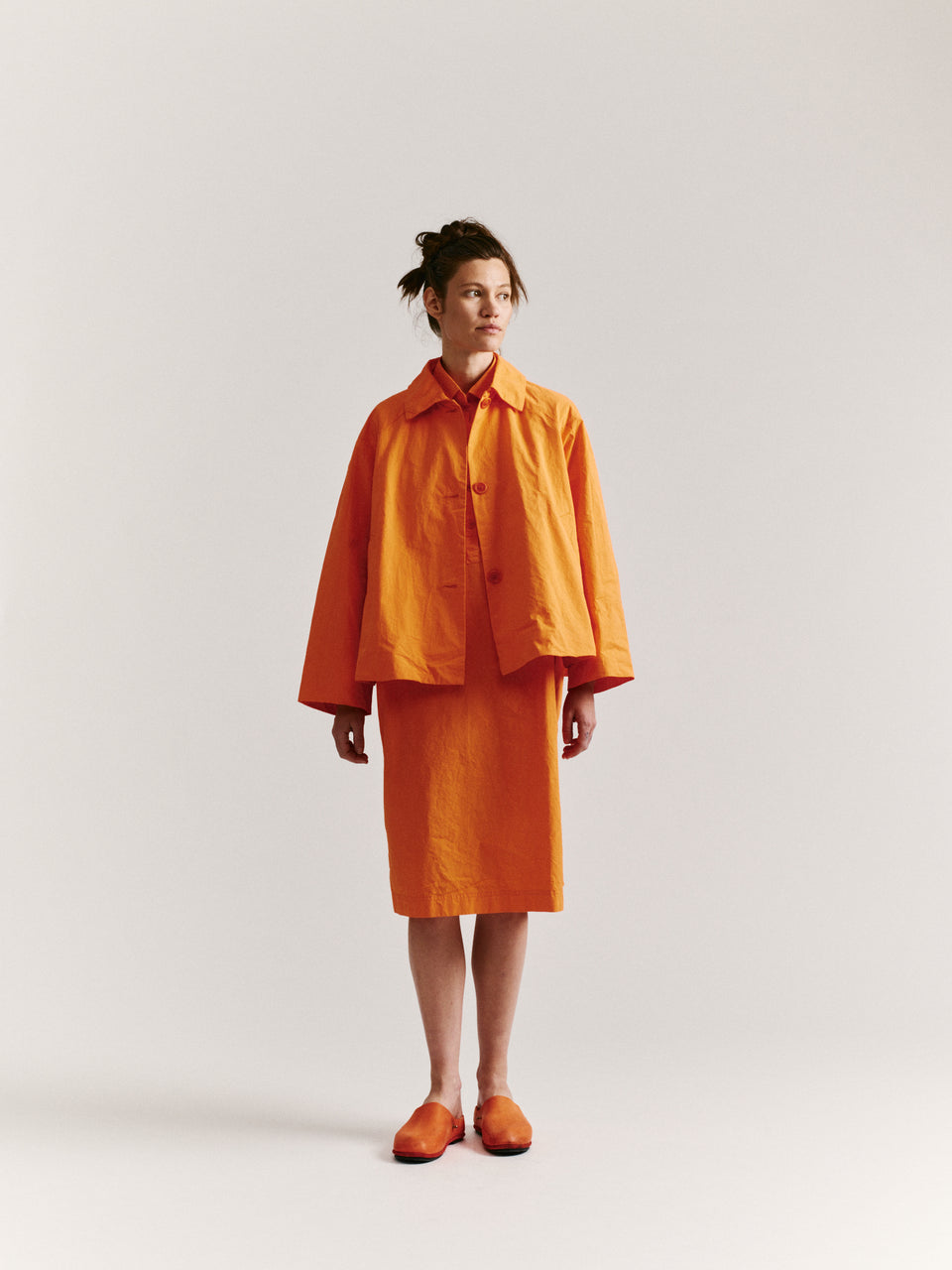 DRAYS JACKET - H CARD - PUMPKIN