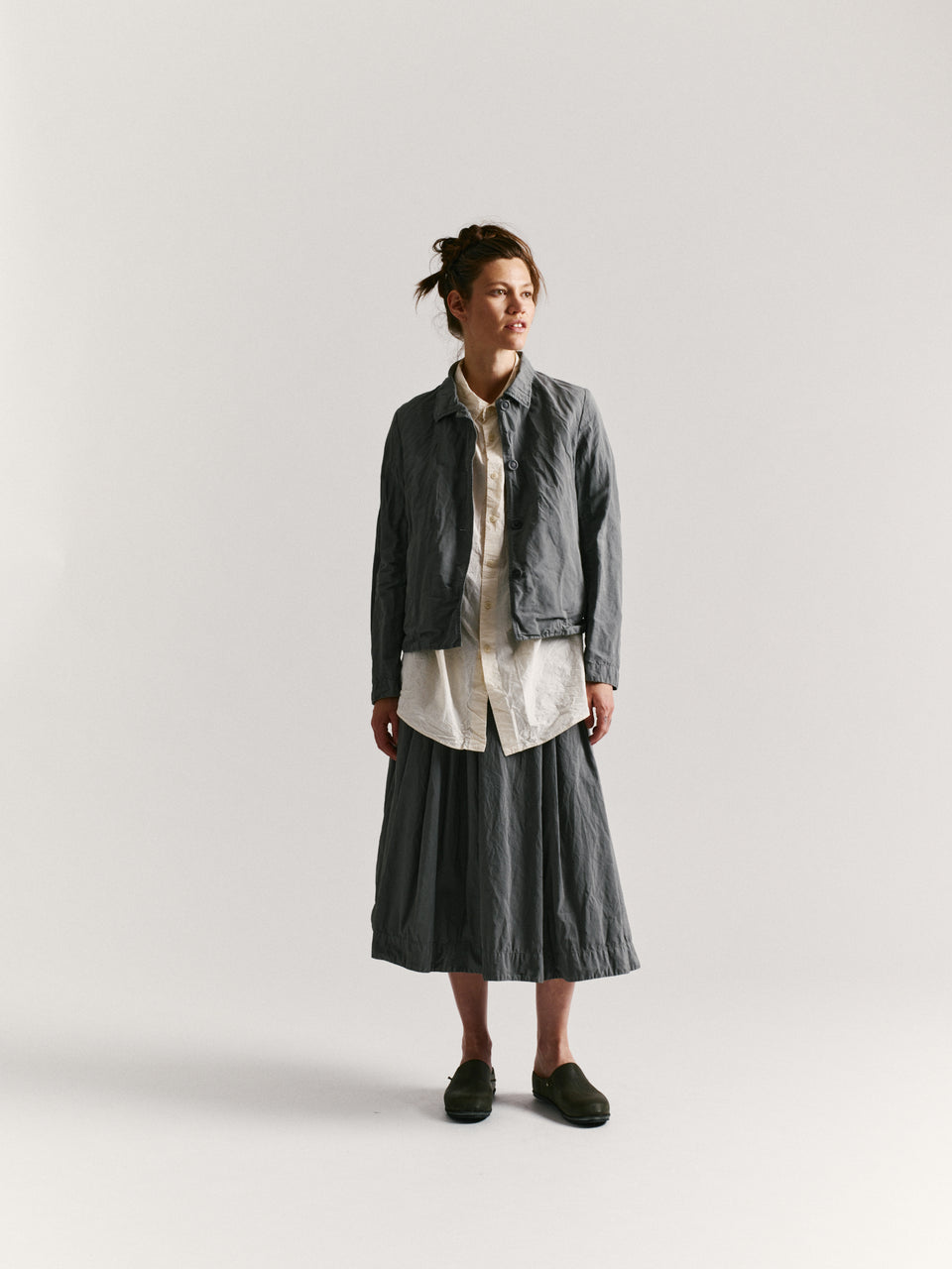 PWET JACKET - SLUBBY - OXYDE