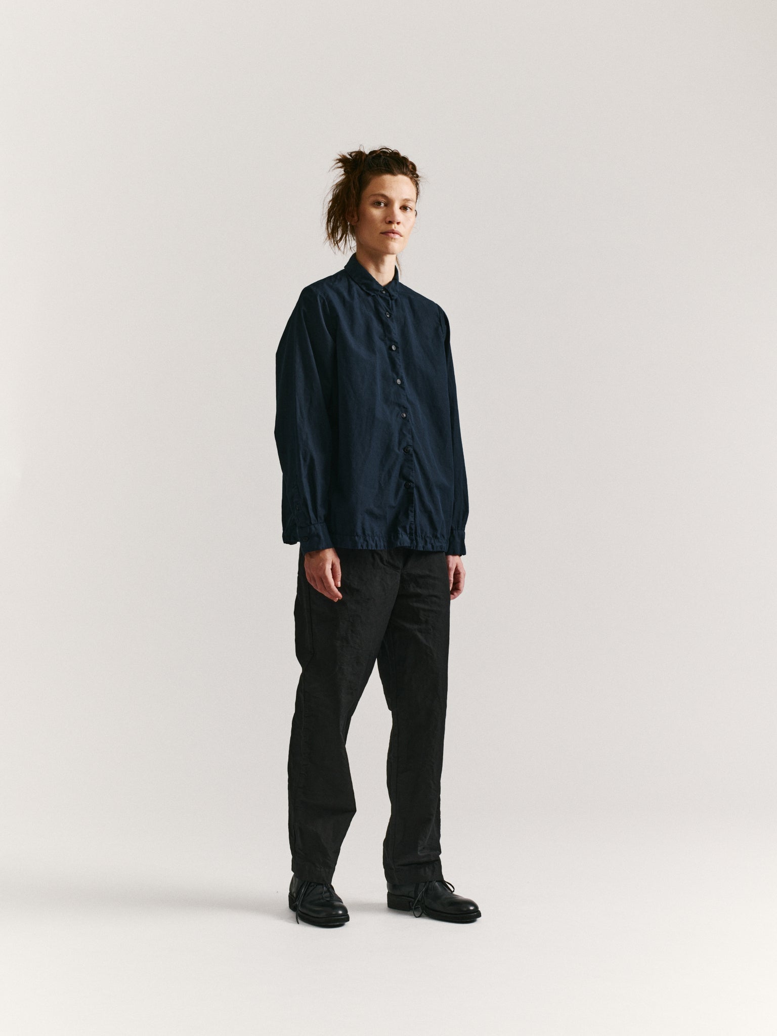 ALIX SHIRT - LIN COT - NIGHT