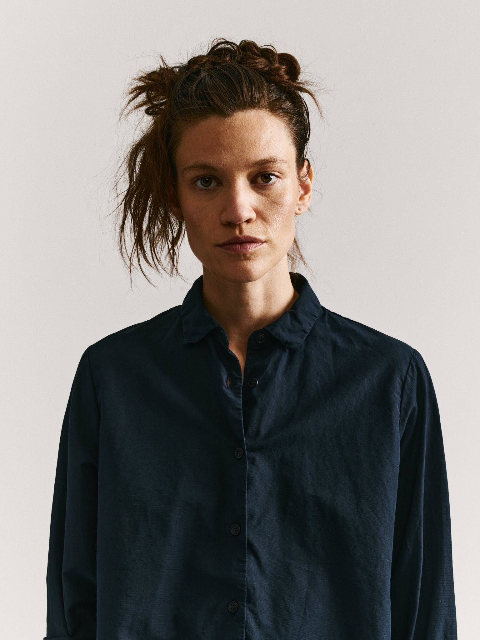 ALIX SHIRT - LIN COT - NIGHT