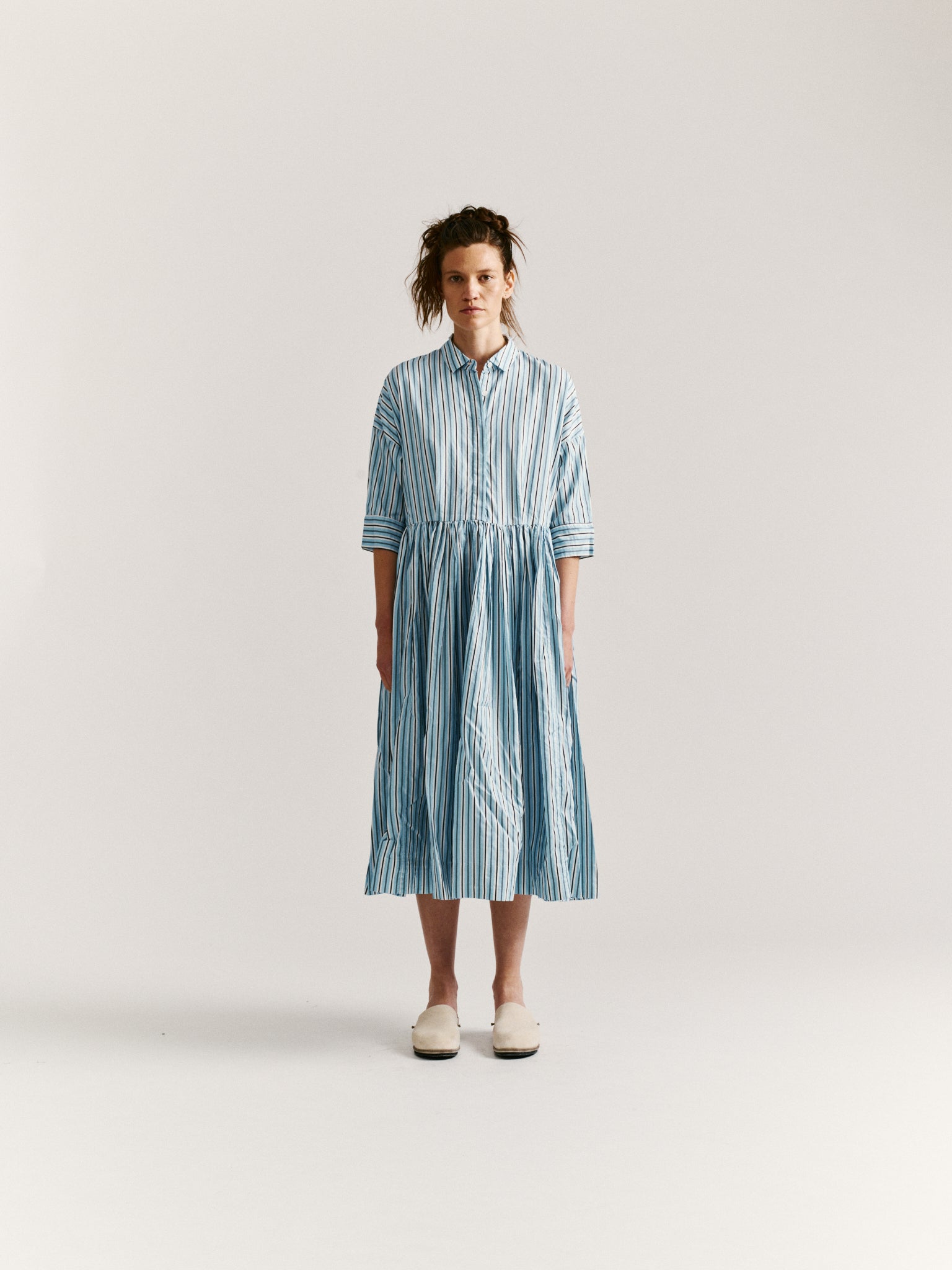 STEPHANIE DRESS - STRIPE - AS IS